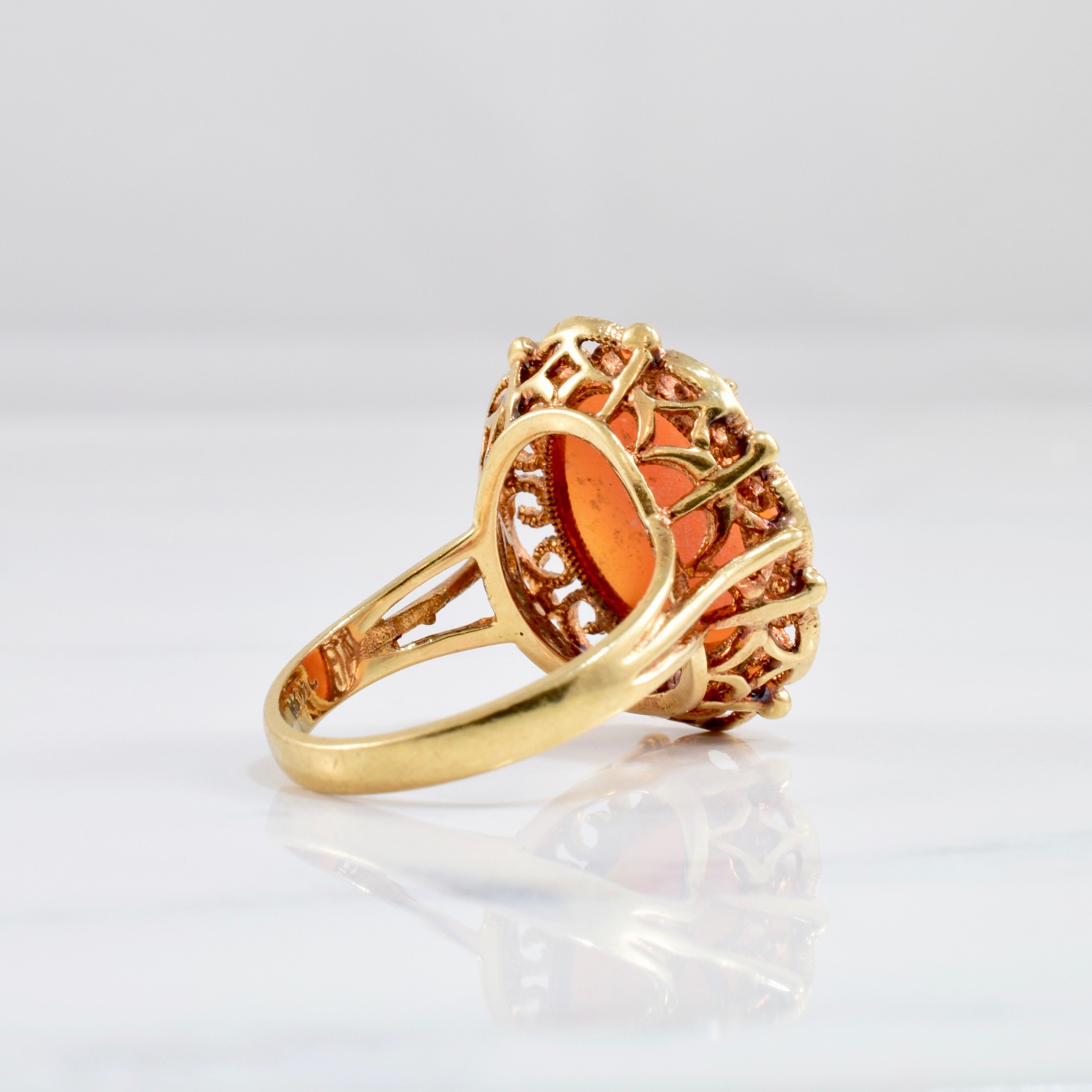 Intricate Cameo Ring | SZ 6 |