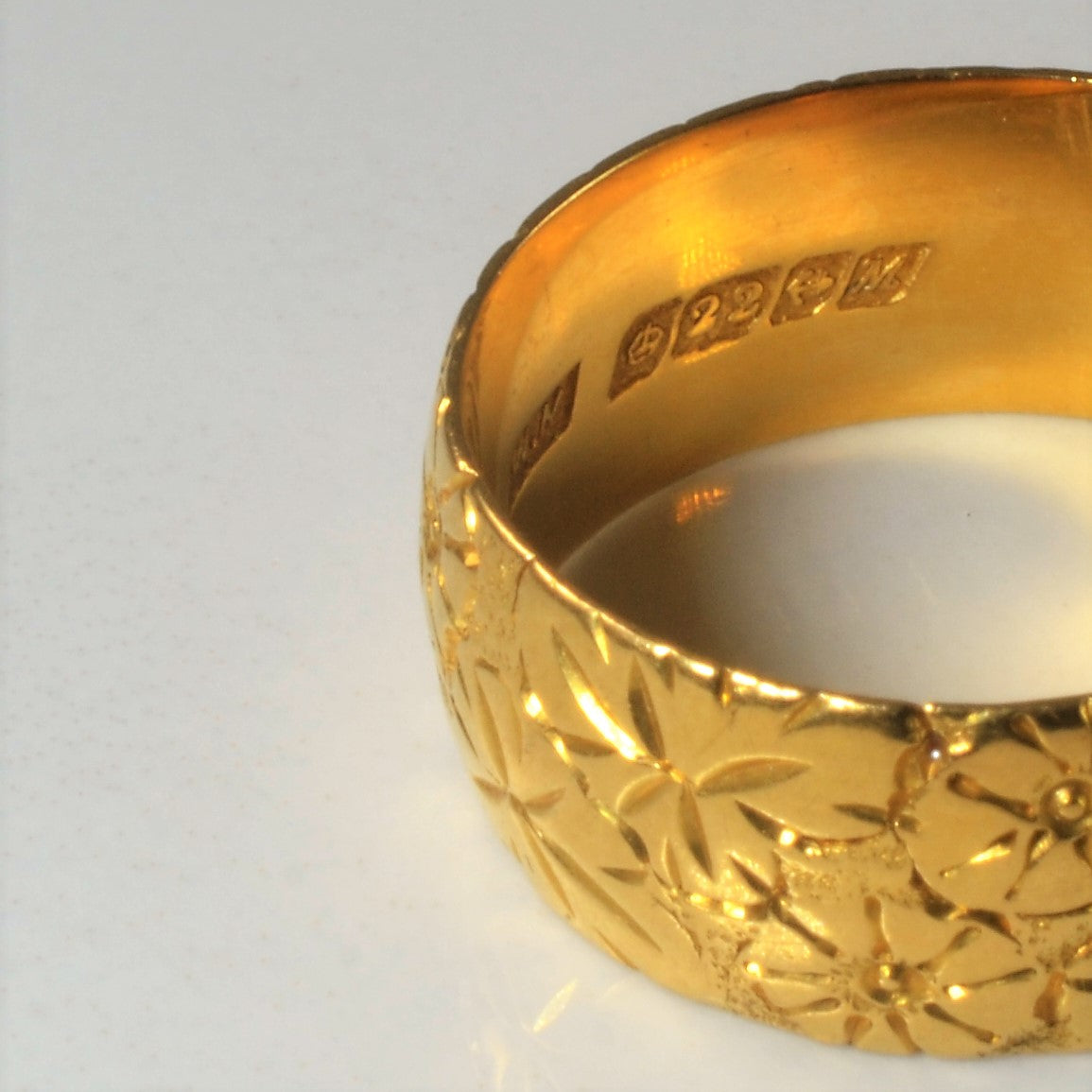 Bague florale des années 1960 | Taille 11,75 |
