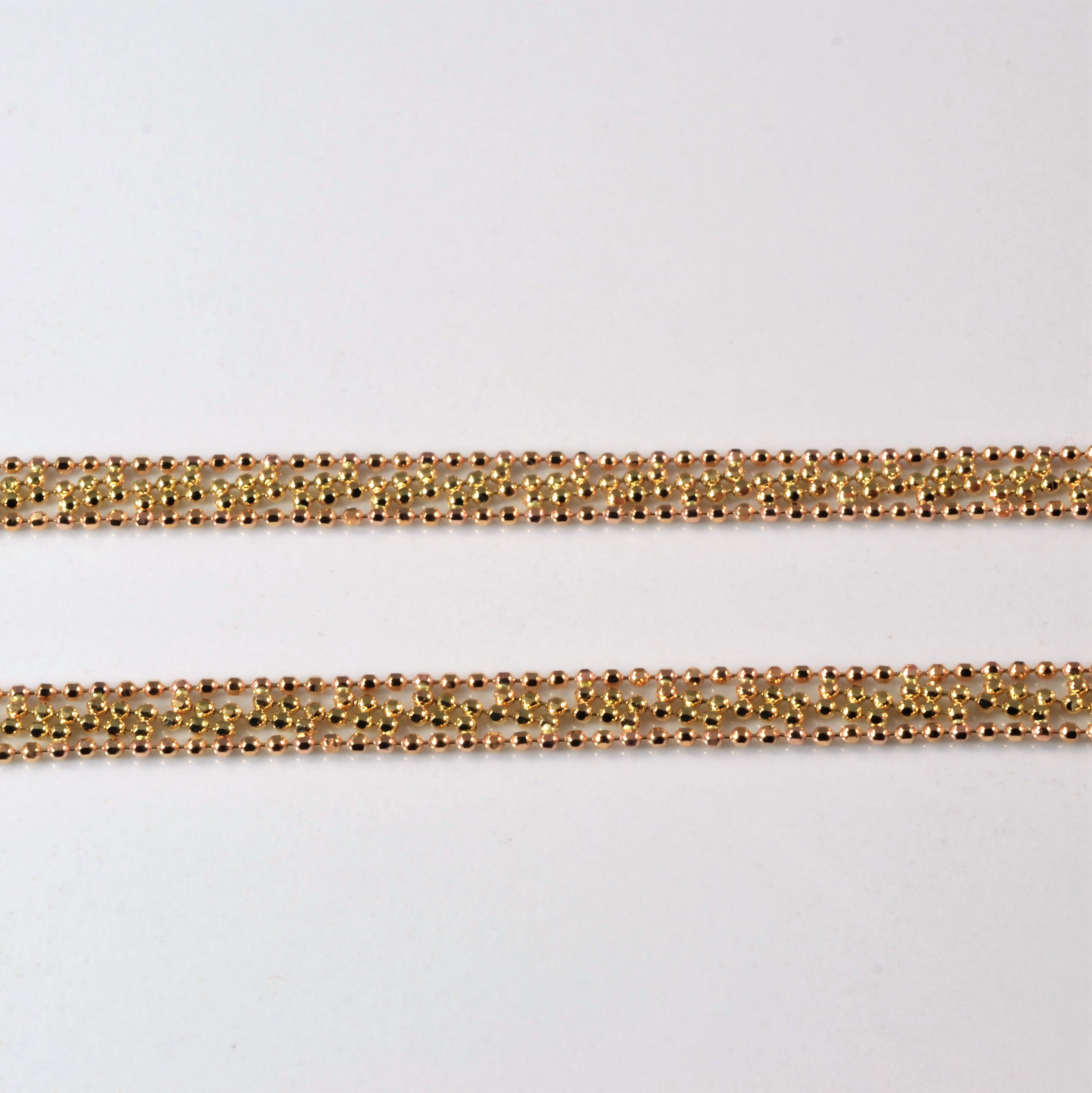 Collier lariat à perles | 17" |