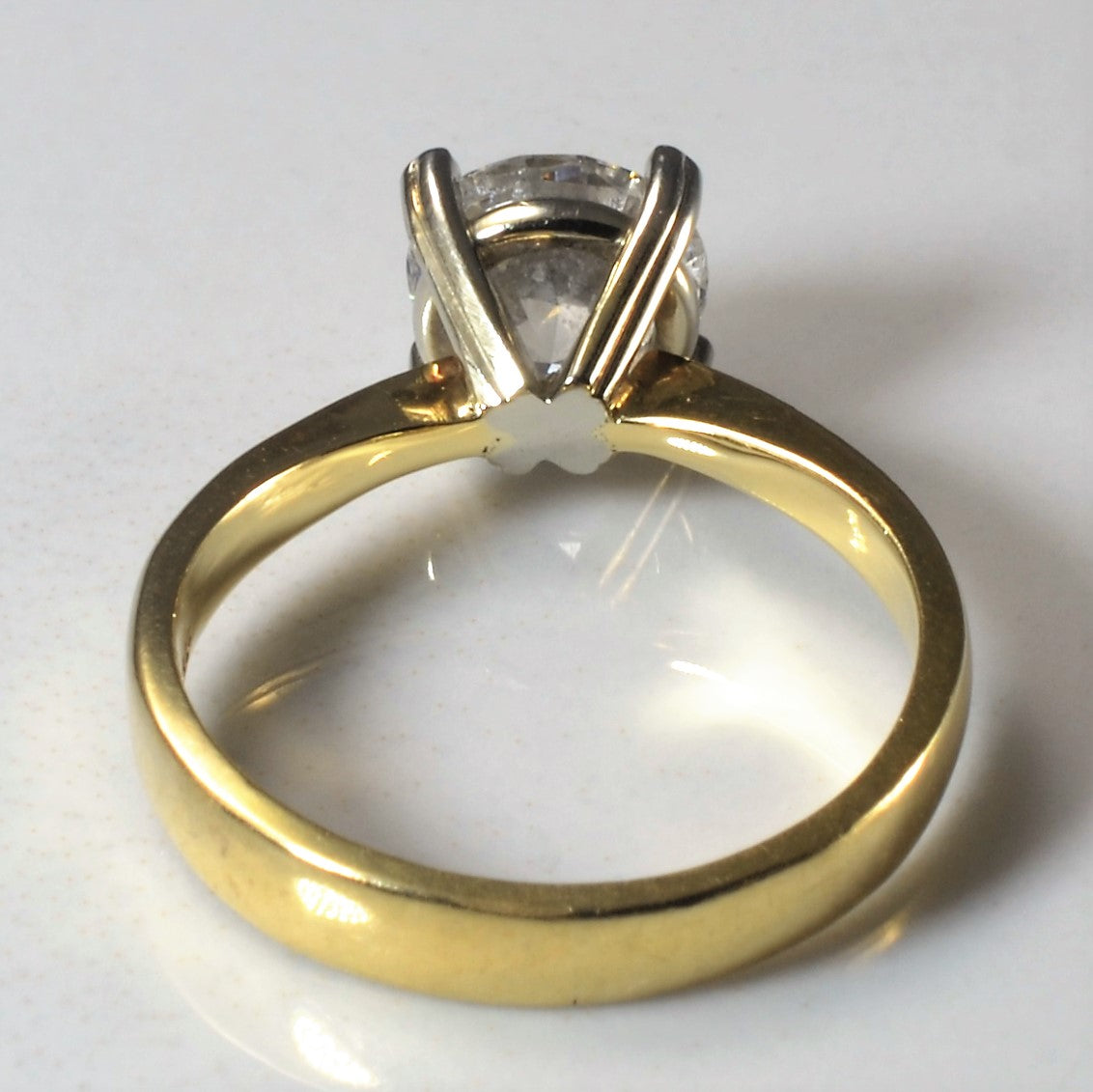 Solitaire Diamond Engagement Ring | 1.02ct | SZ 4 |
