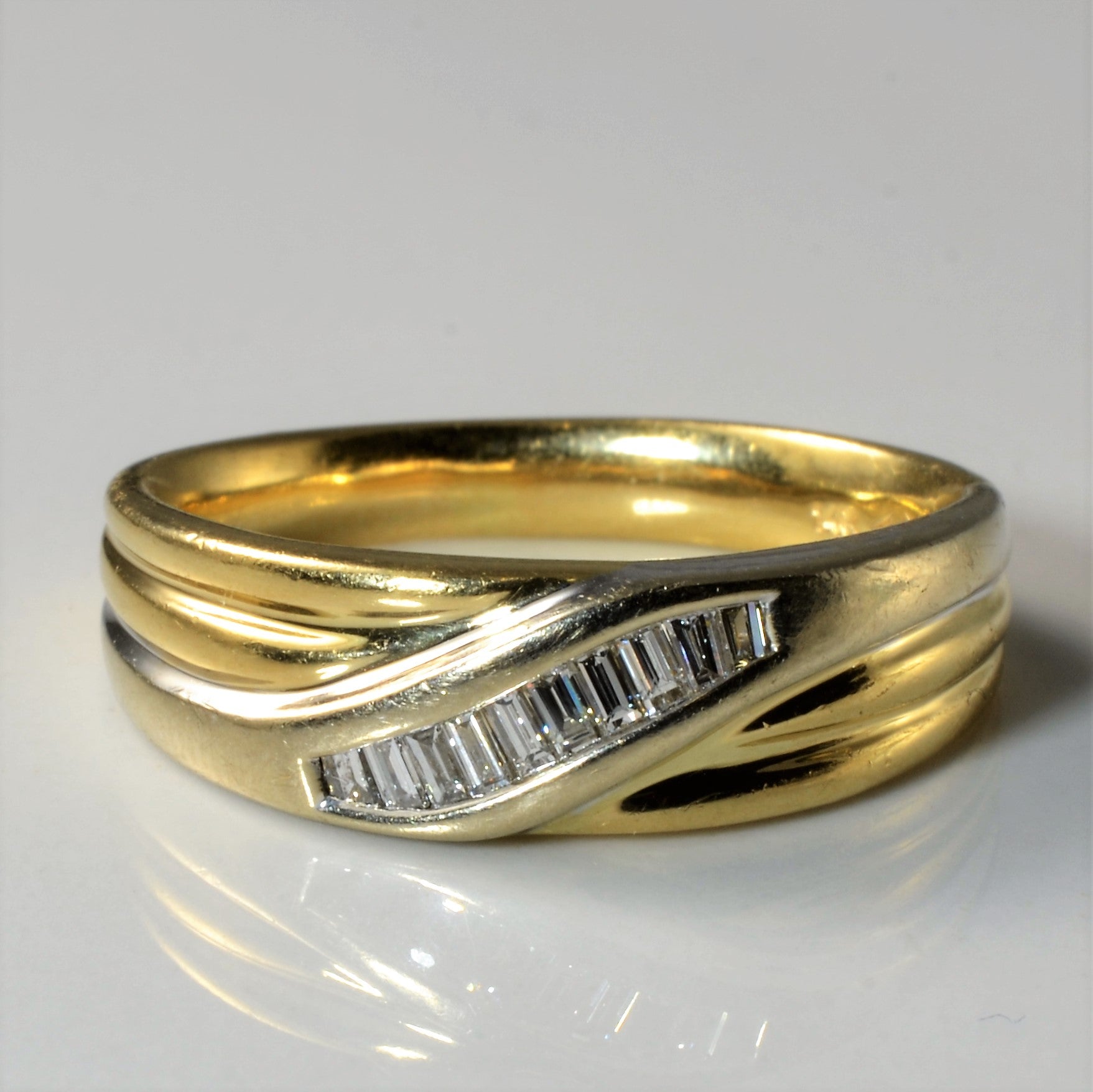 Baguette Diamond Band | 0.15ctw | SZ 7.75 |