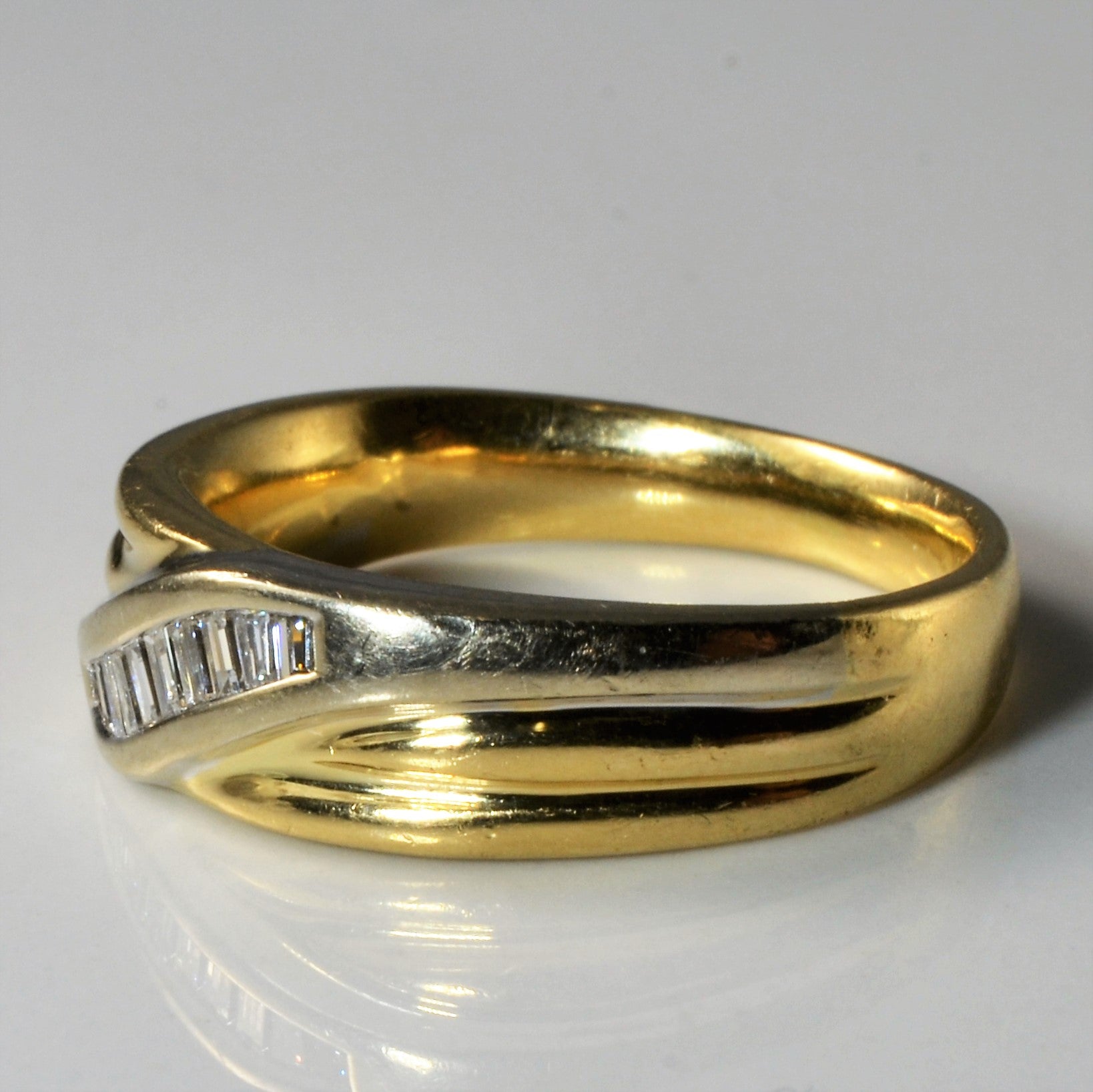 Baguette Diamond Band | 0.15ctw | SZ 7.75 |