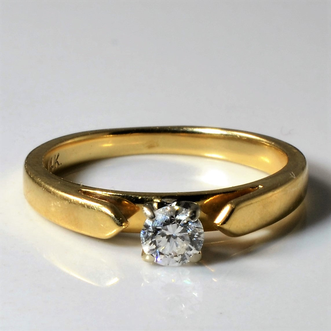 Solitaire Diamond Ring | 0.20ct | SZ 5 |