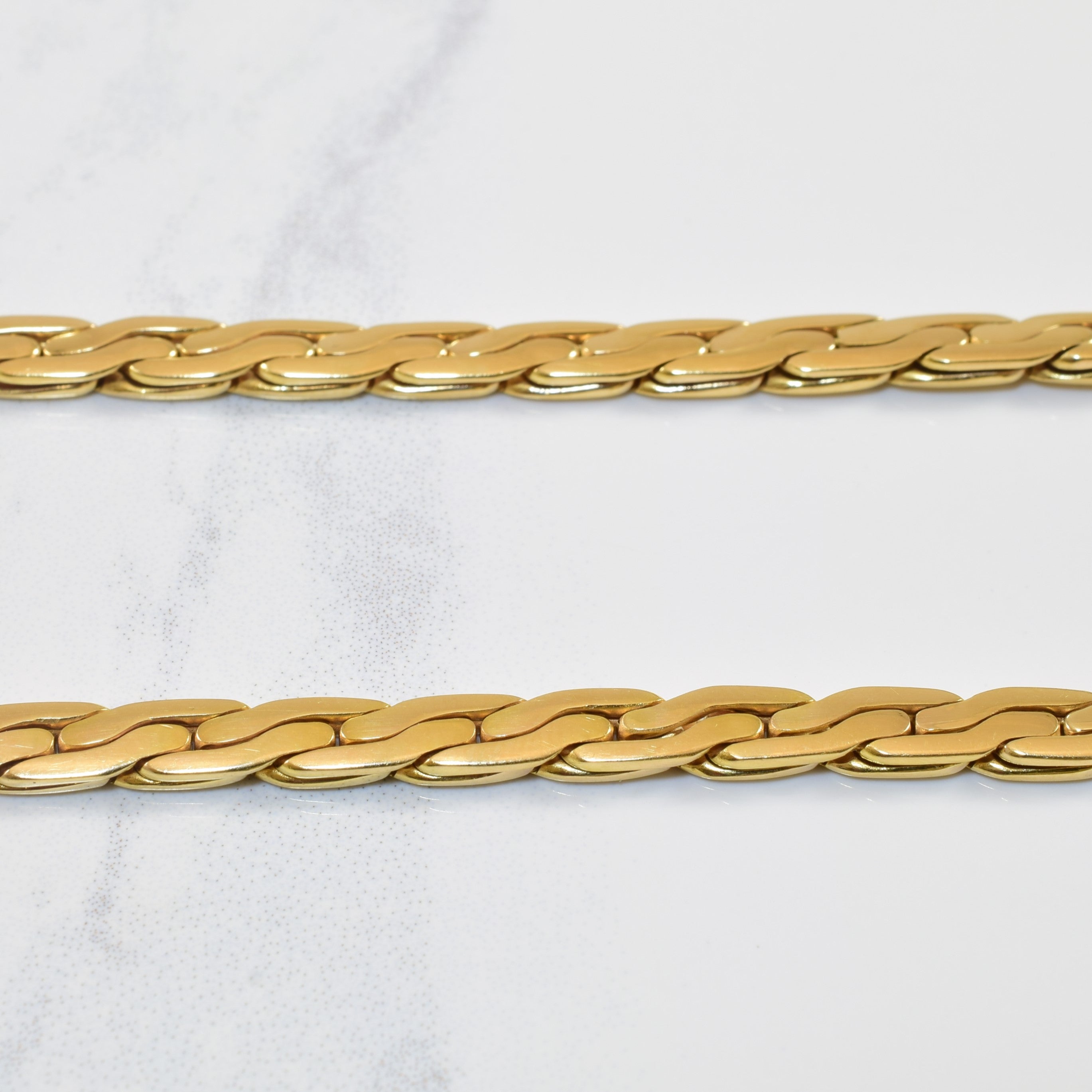 14k Yellow Gold S Link Chain | 20" |
