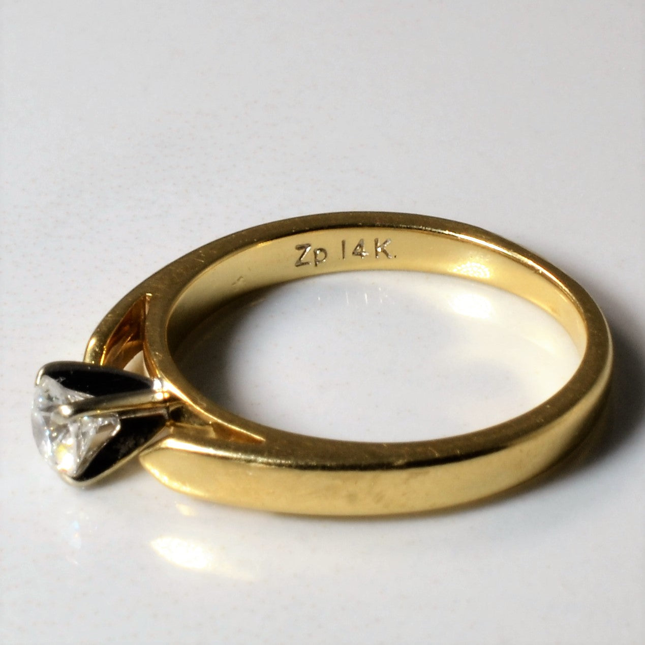 Solitaire Diamond Ring | 0.20ct | SZ 5 |