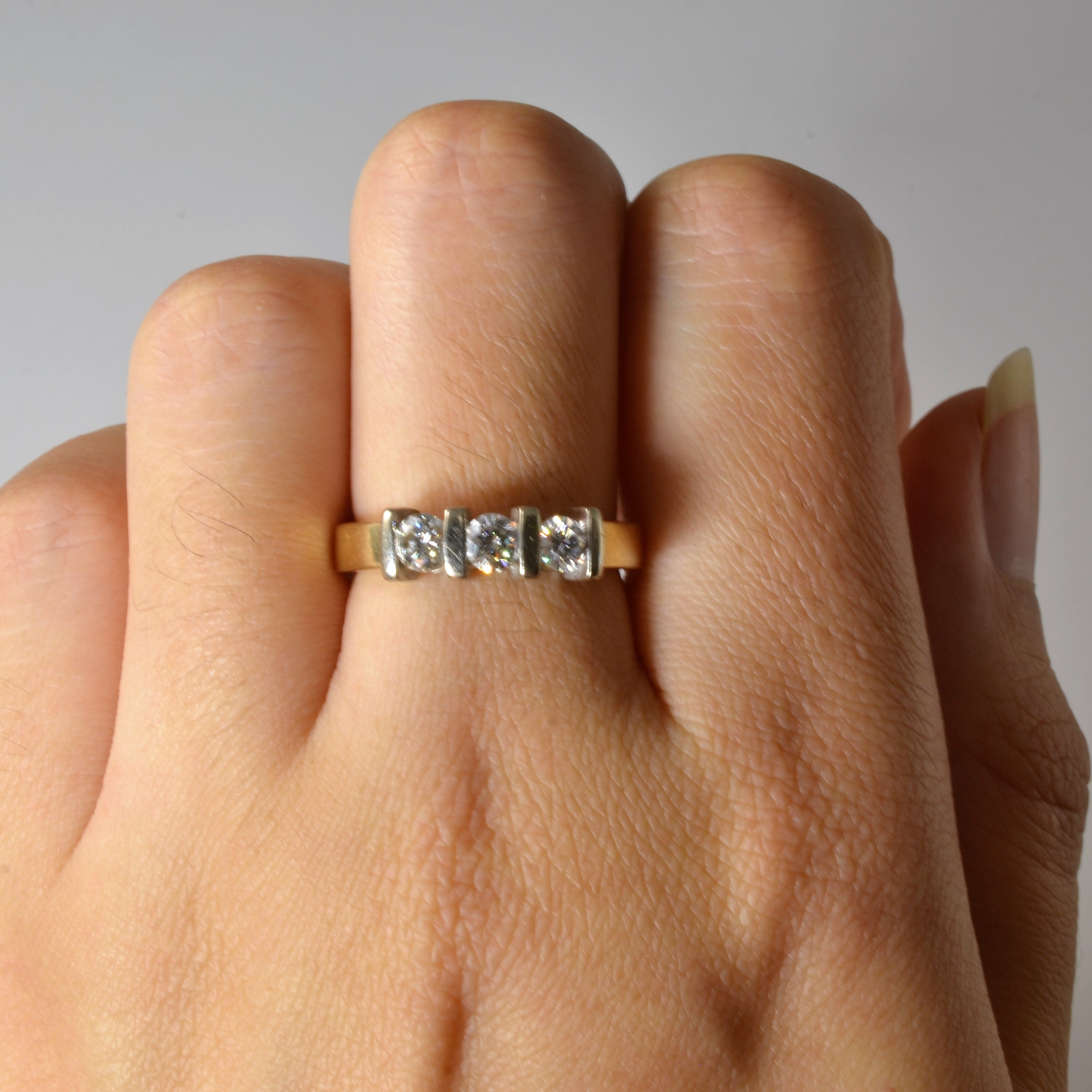 Three Stone Diamond Ring | 0.50ctw | SZ 7 |