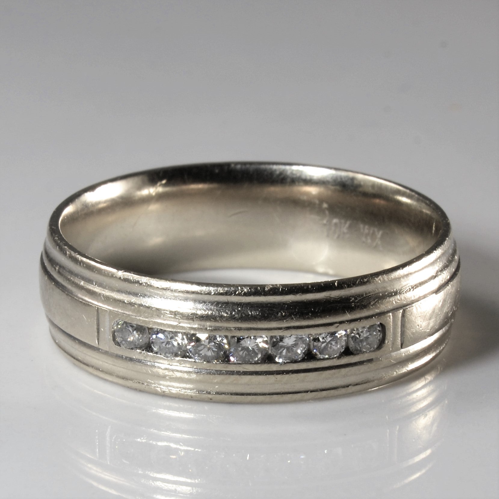 Channel Set Diamond Band | 0.25ctw | SZ 13 |