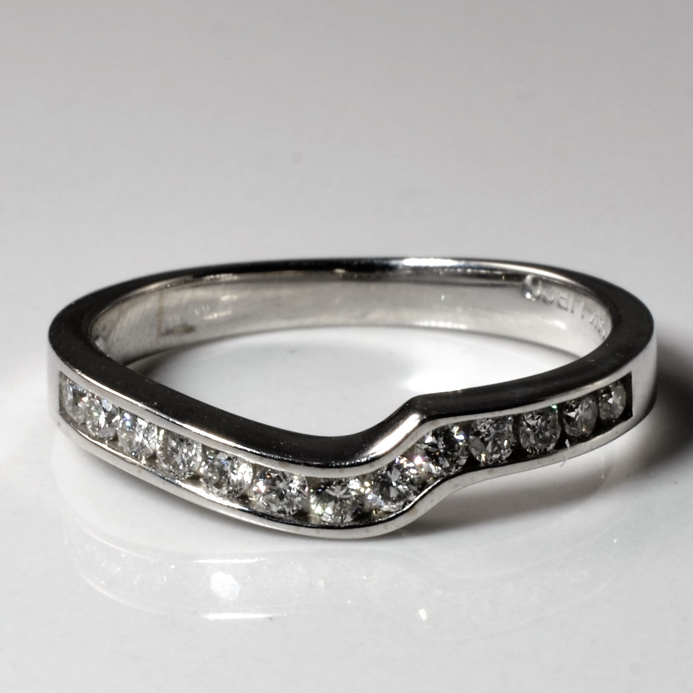 Channel Set Diamond Ring | 0.47ctw | SZ 6.25 |