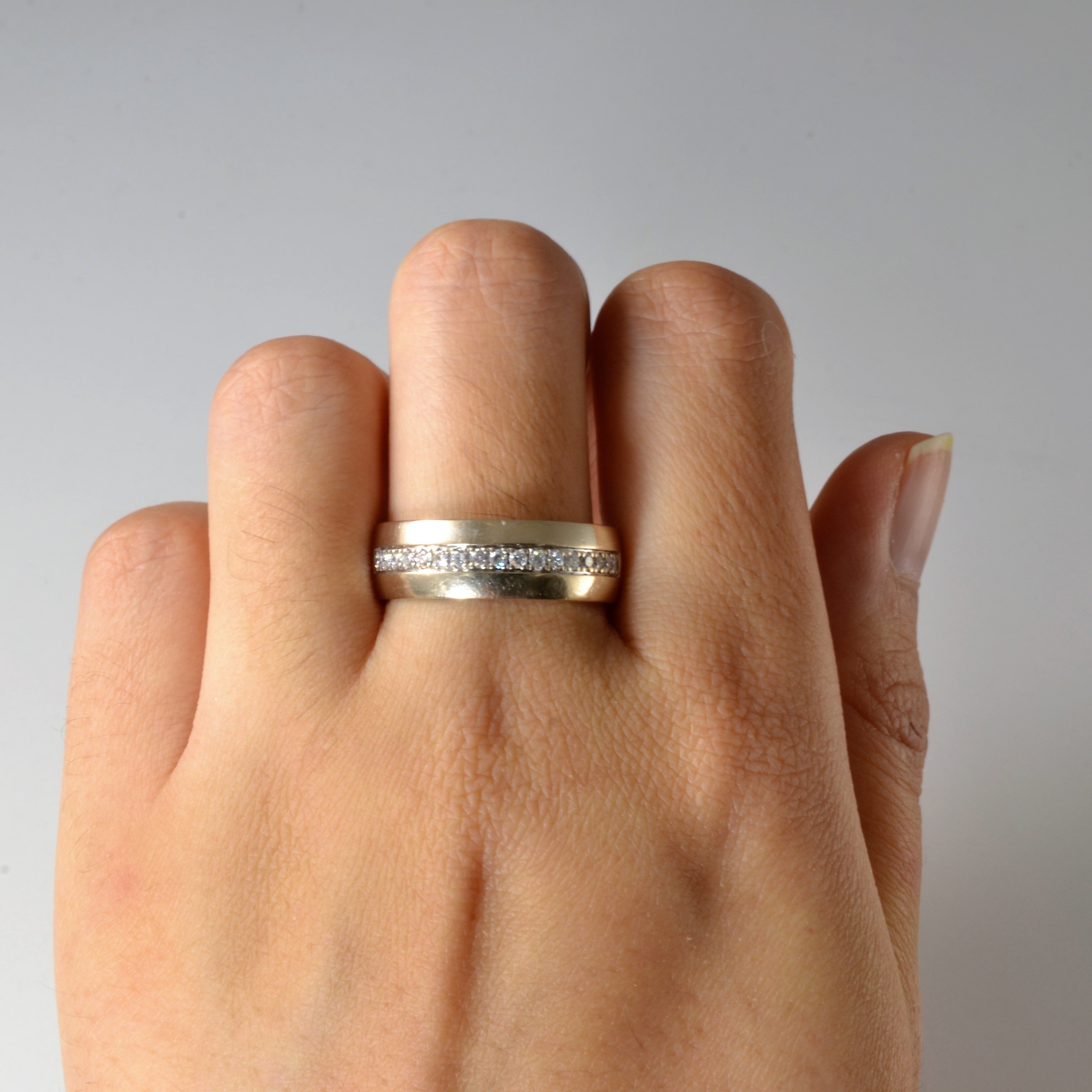 Round Brilliant Diamond Band | 0.26ctw | SZ 9.75 |