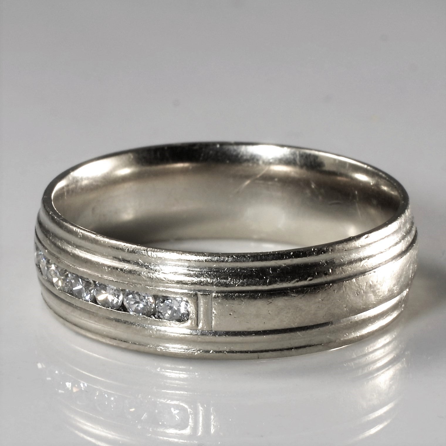 Channel Set Diamond Band | 0.25ctw | SZ 13 |