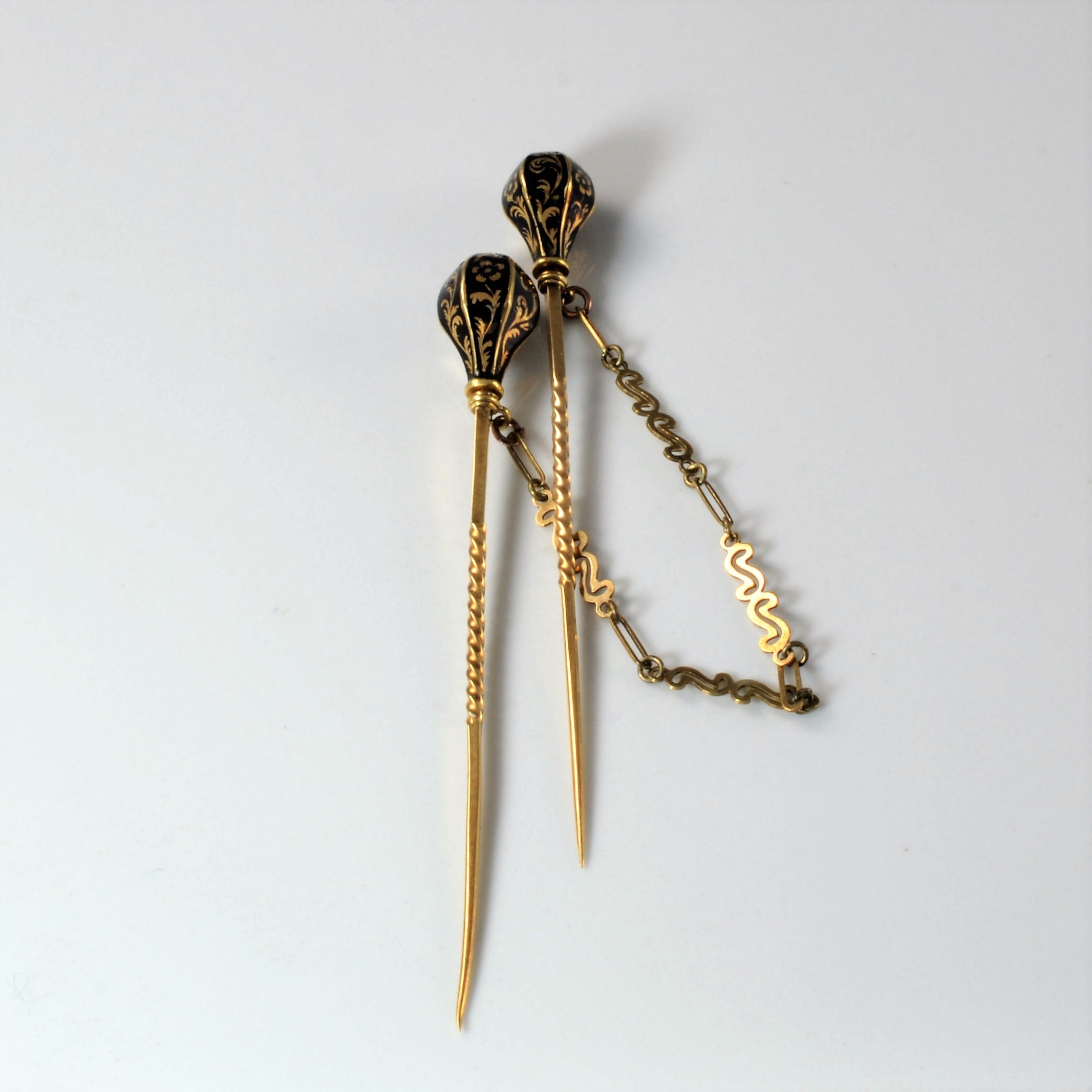 Victorian Era Enameled Cloak Closure |