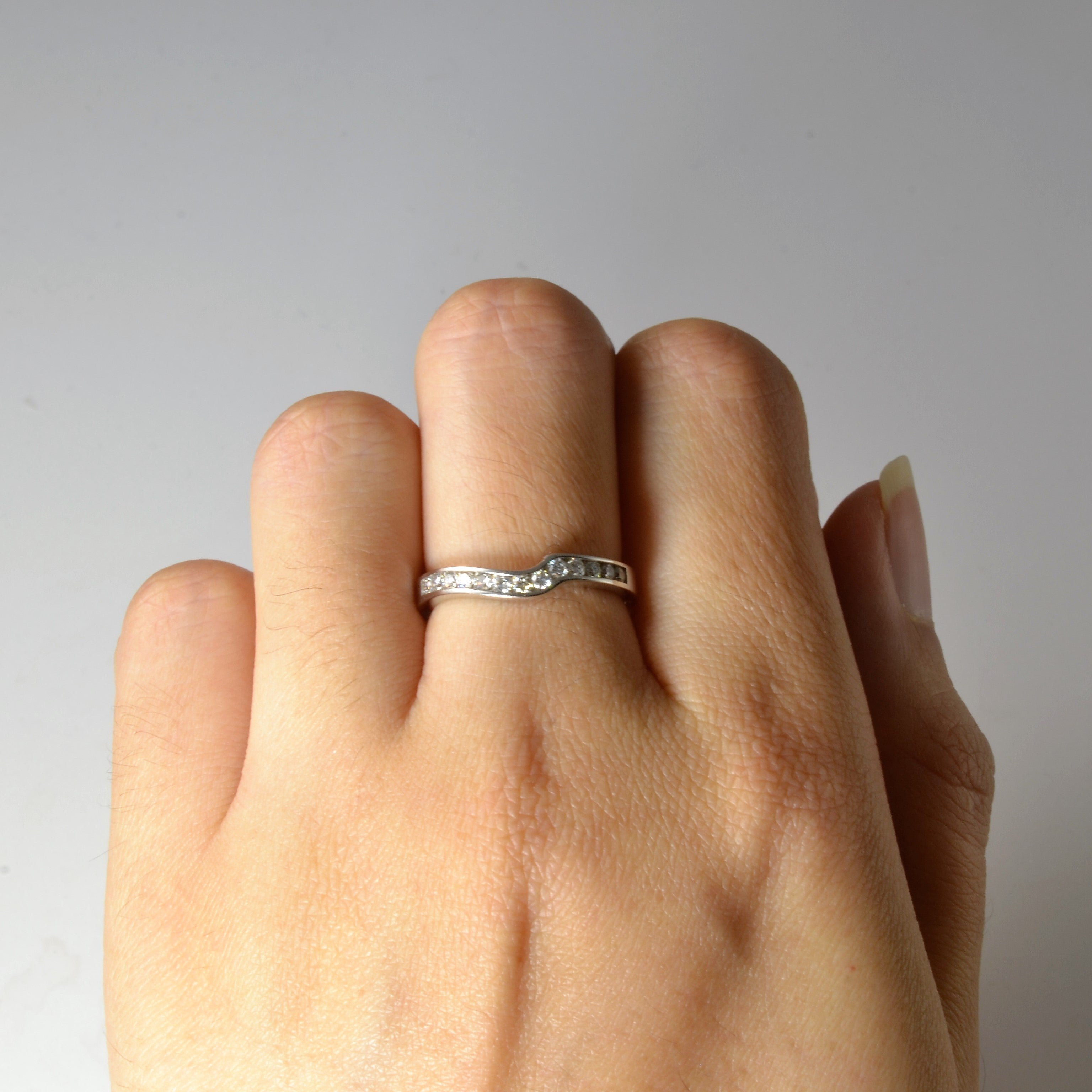 Channel Set Diamond Ring | 0.47ctw | SZ 6.25 |