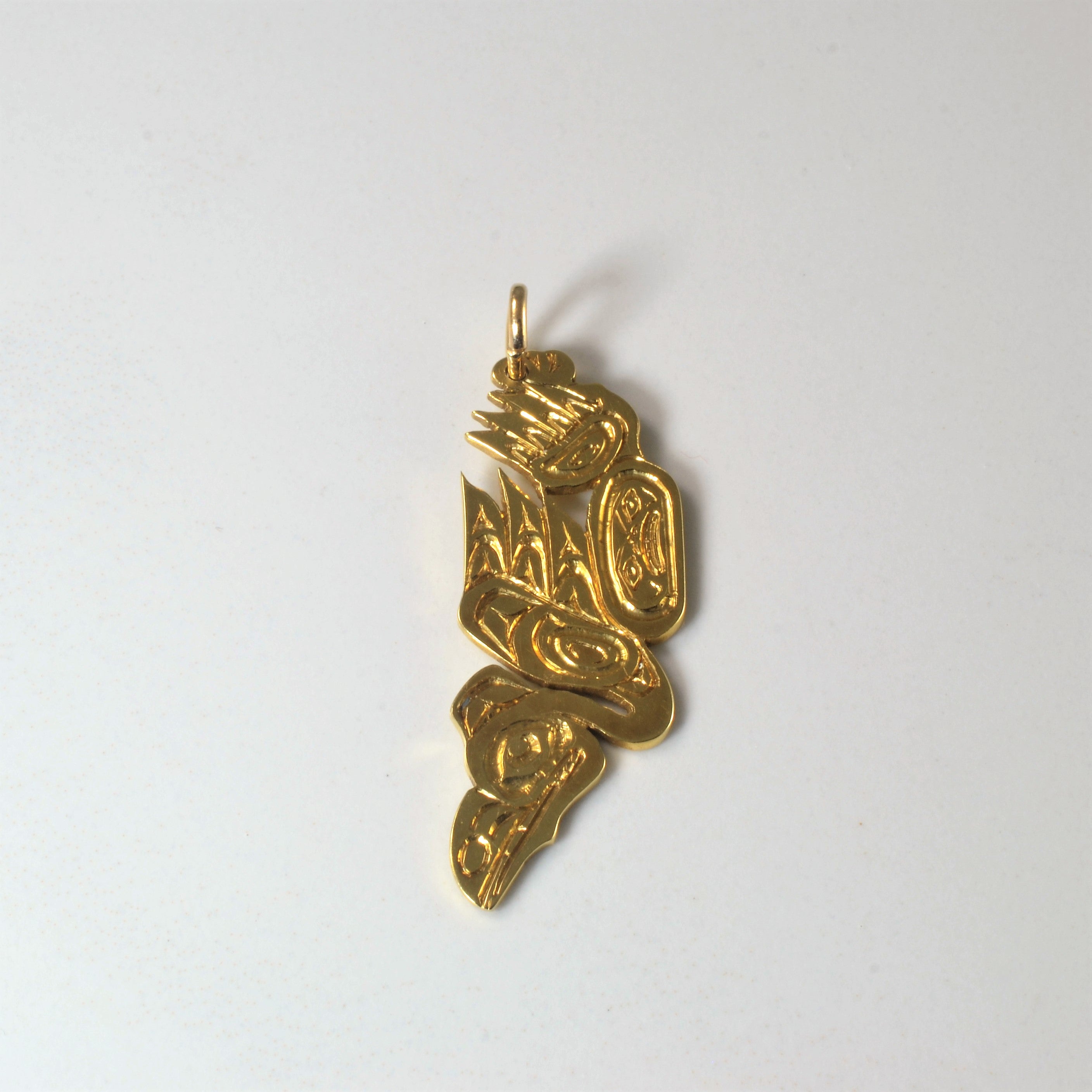 Indigenous Raven Pendant |