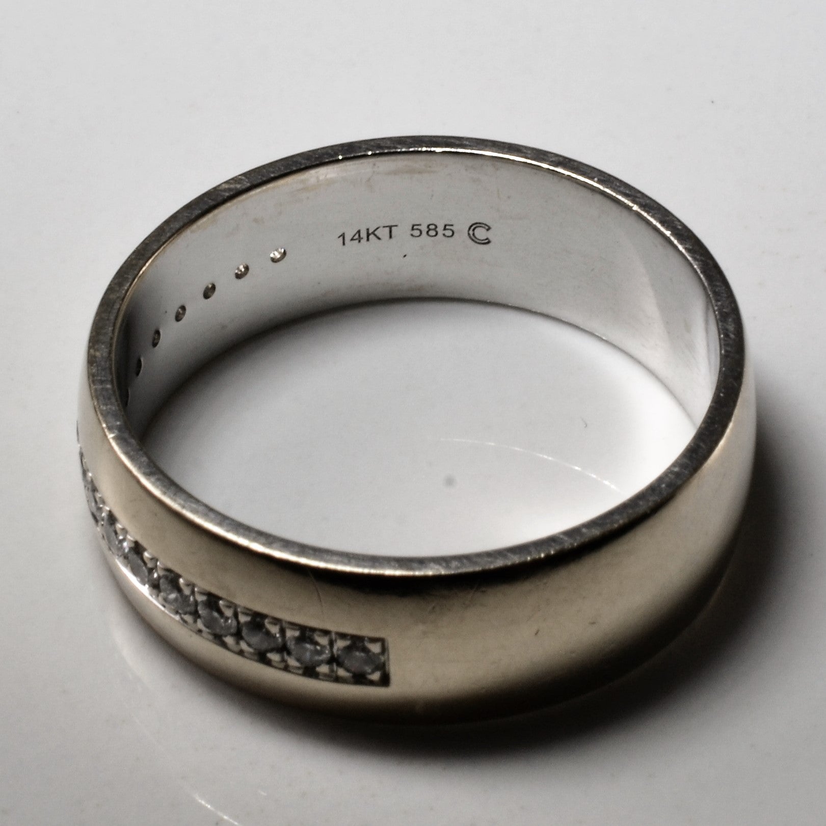 Round Brilliant Diamond Band | 0.26ctw | SZ 9.75 |