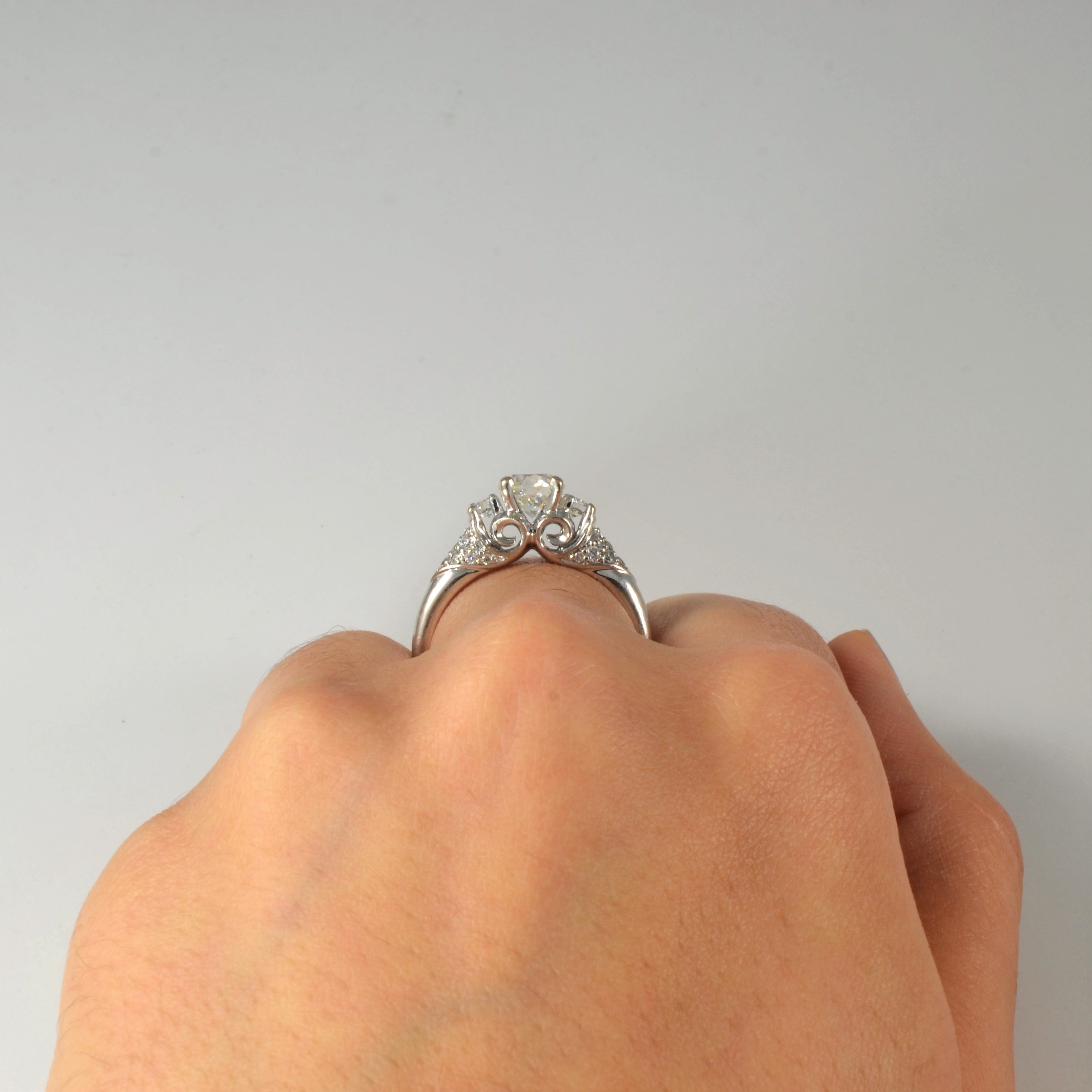 Multi Diamond Engagement Ring | 1.27ctw | SZ 8.5 |