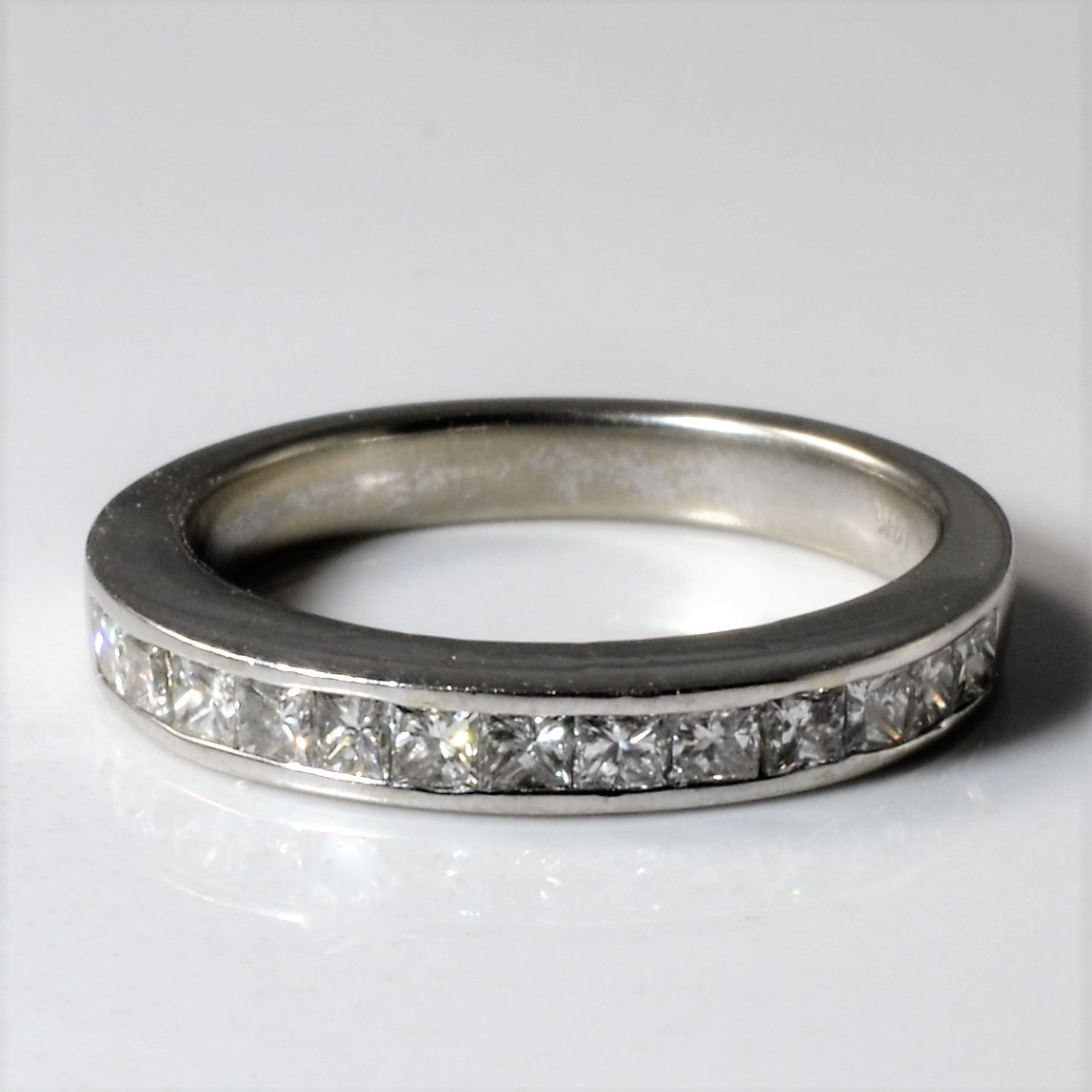 Princess Diamond Semi Eternity Band | 0.33ctw | SZ 4.75 |