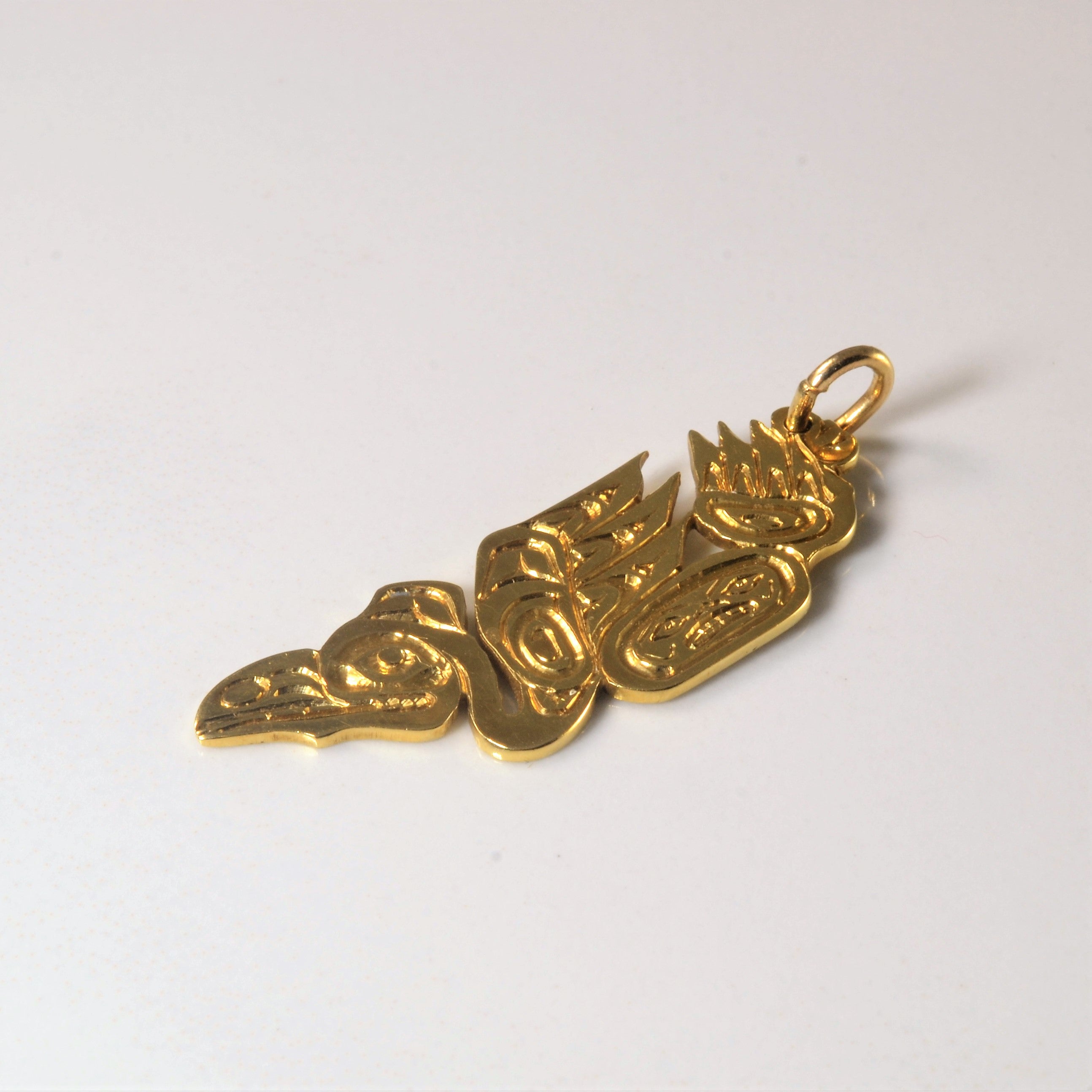 Indigenous Raven Pendant |