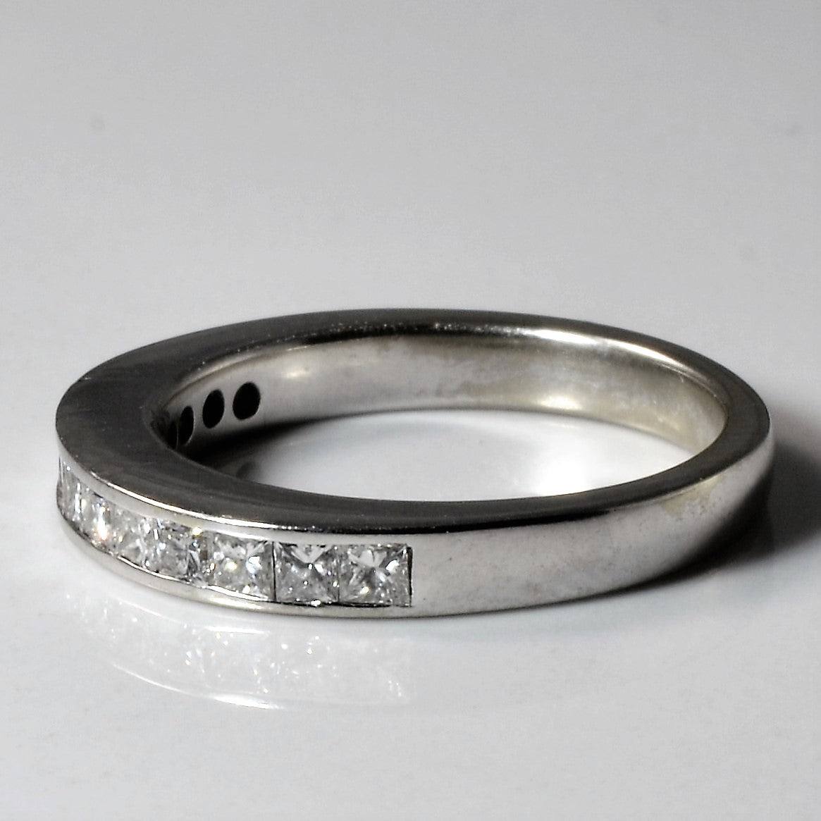 Princess Diamond Semi Eternity Band | 0.33ctw | SZ 4.75 |