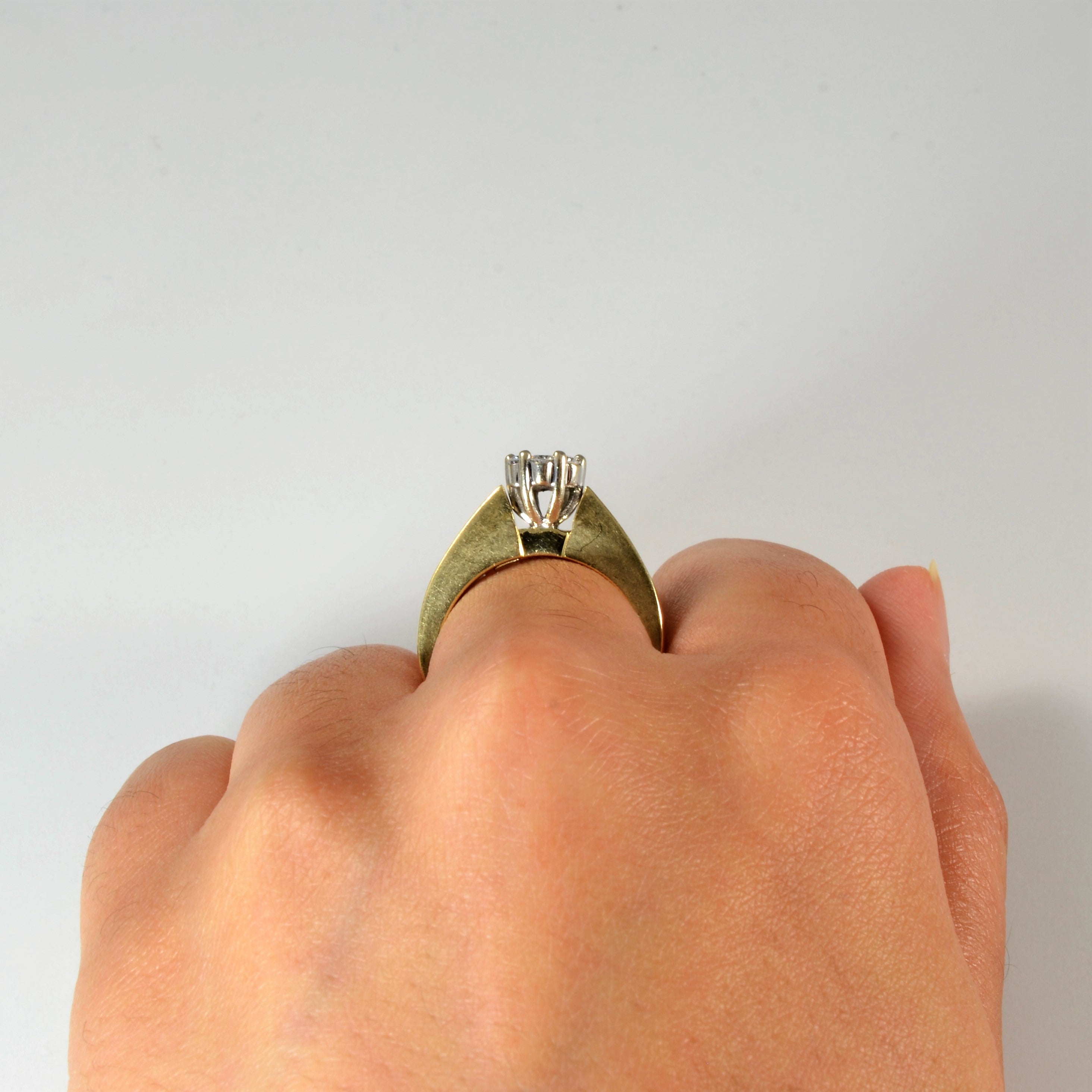 High Set Diamond Cluster Ring | 0.55ctw | SZ 7 |