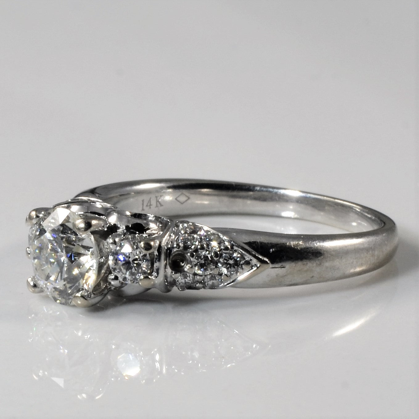 Multi Diamond Engagement Ring | 1.27ctw | SZ 8.5 |