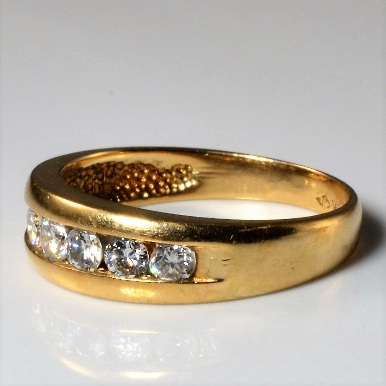 Channel Set Diamond Band | 0.70ctw | SZ 6.75 |