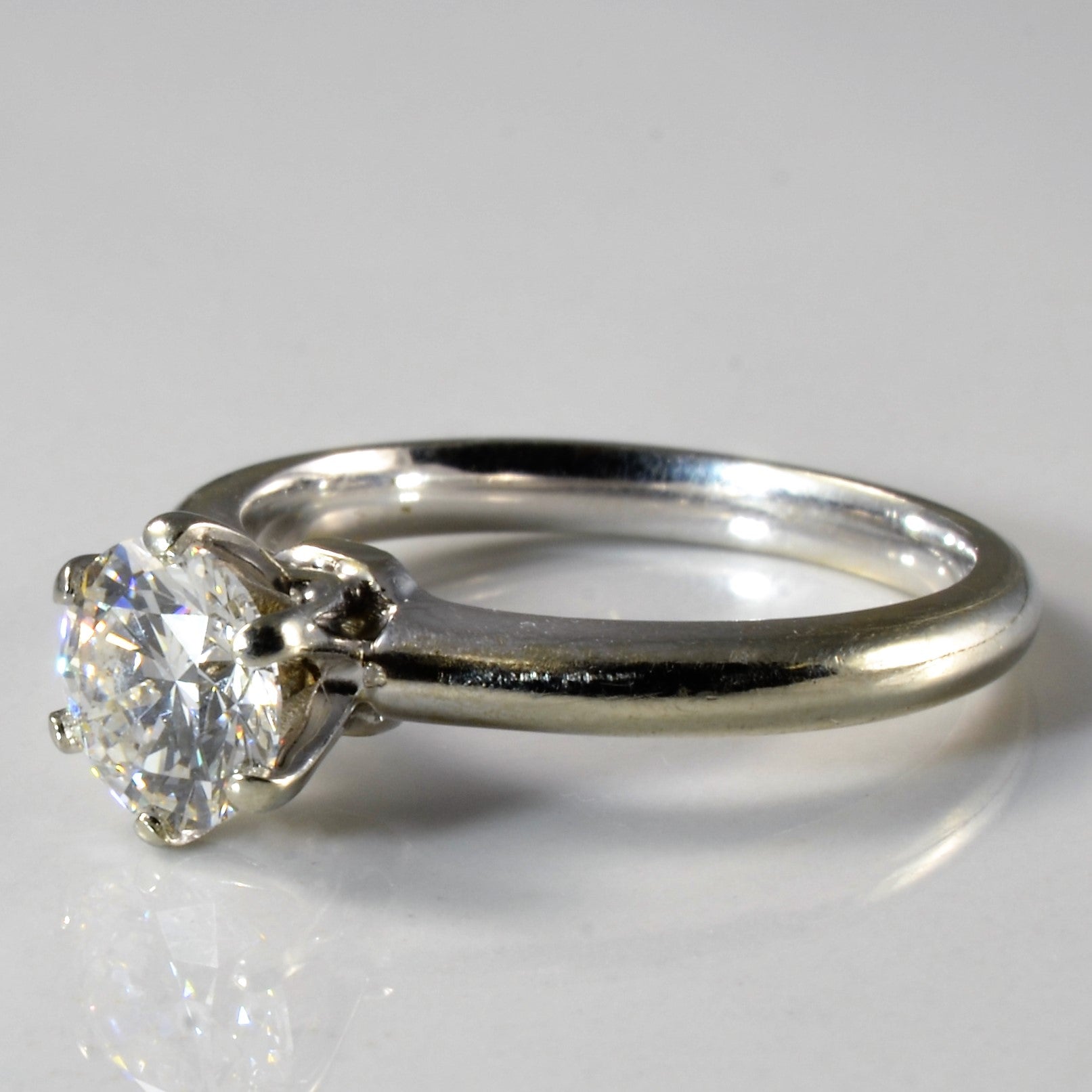 Six Prong Solitaire Diamond Ring | 0.86ct | SZ 5.5 |