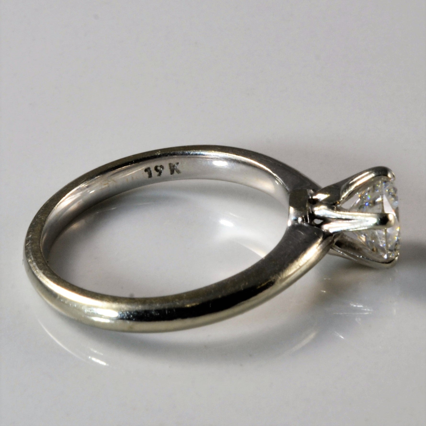 Six Prong Solitaire Diamond Ring | 0.86ct | SZ 5.5 |