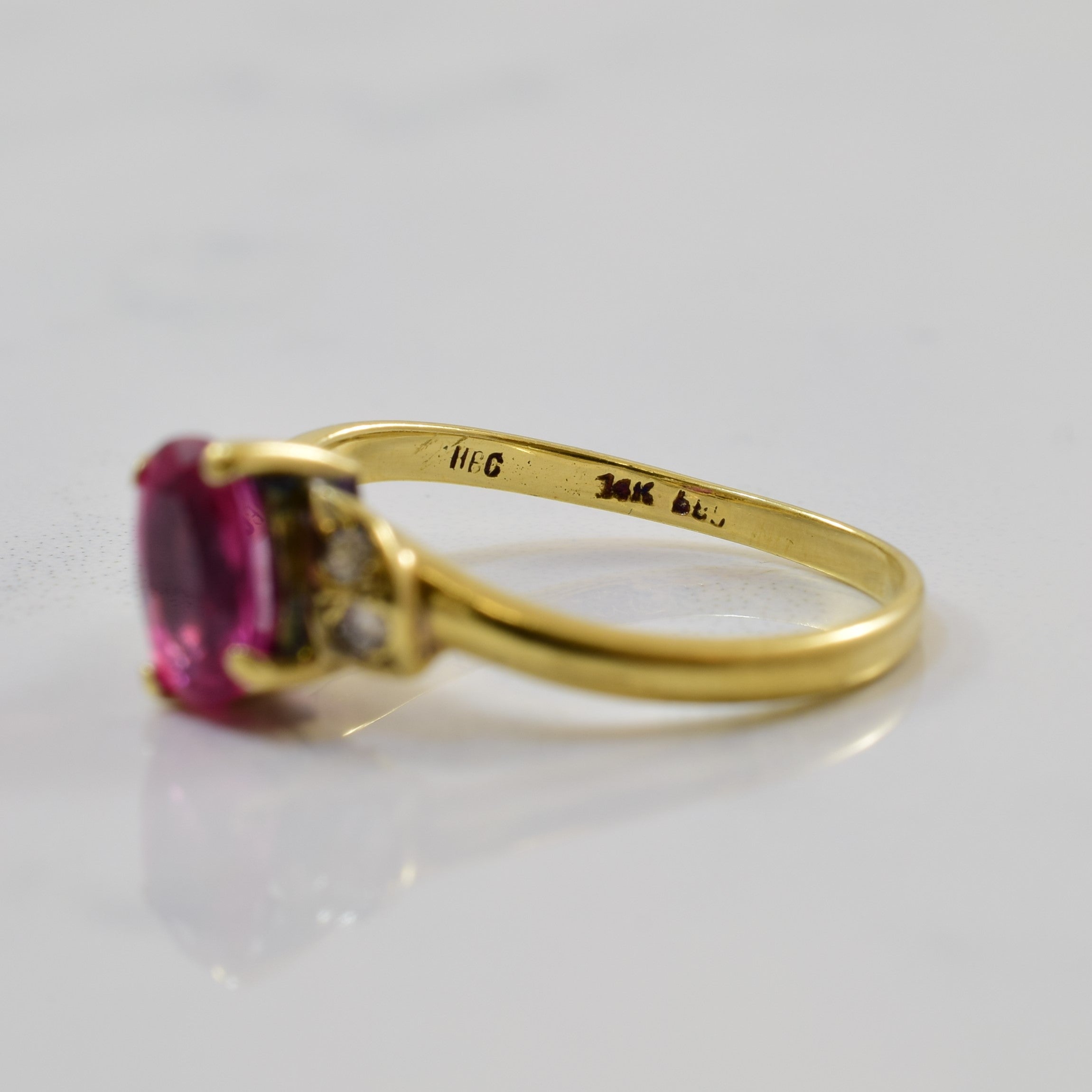Bypass Ruby & Diamond Ring | 1.12ct, 0.04ctw | SZ 6 |