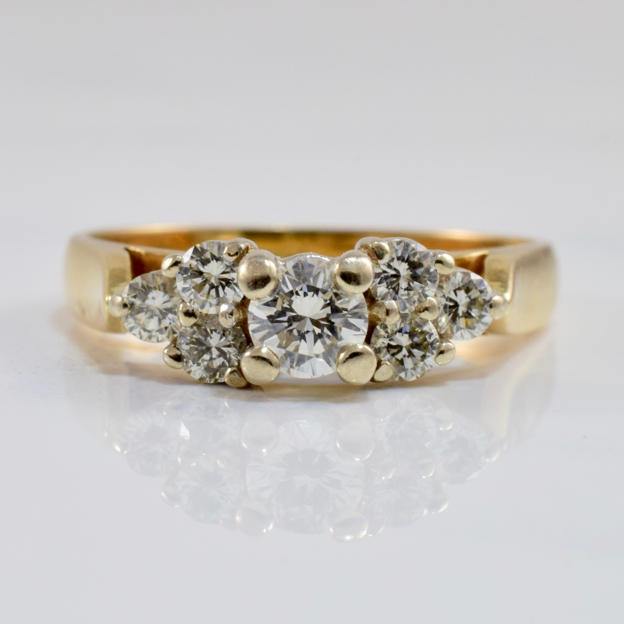 Bague de fiançailles en diamant | 0,51 carat Taille 5 |