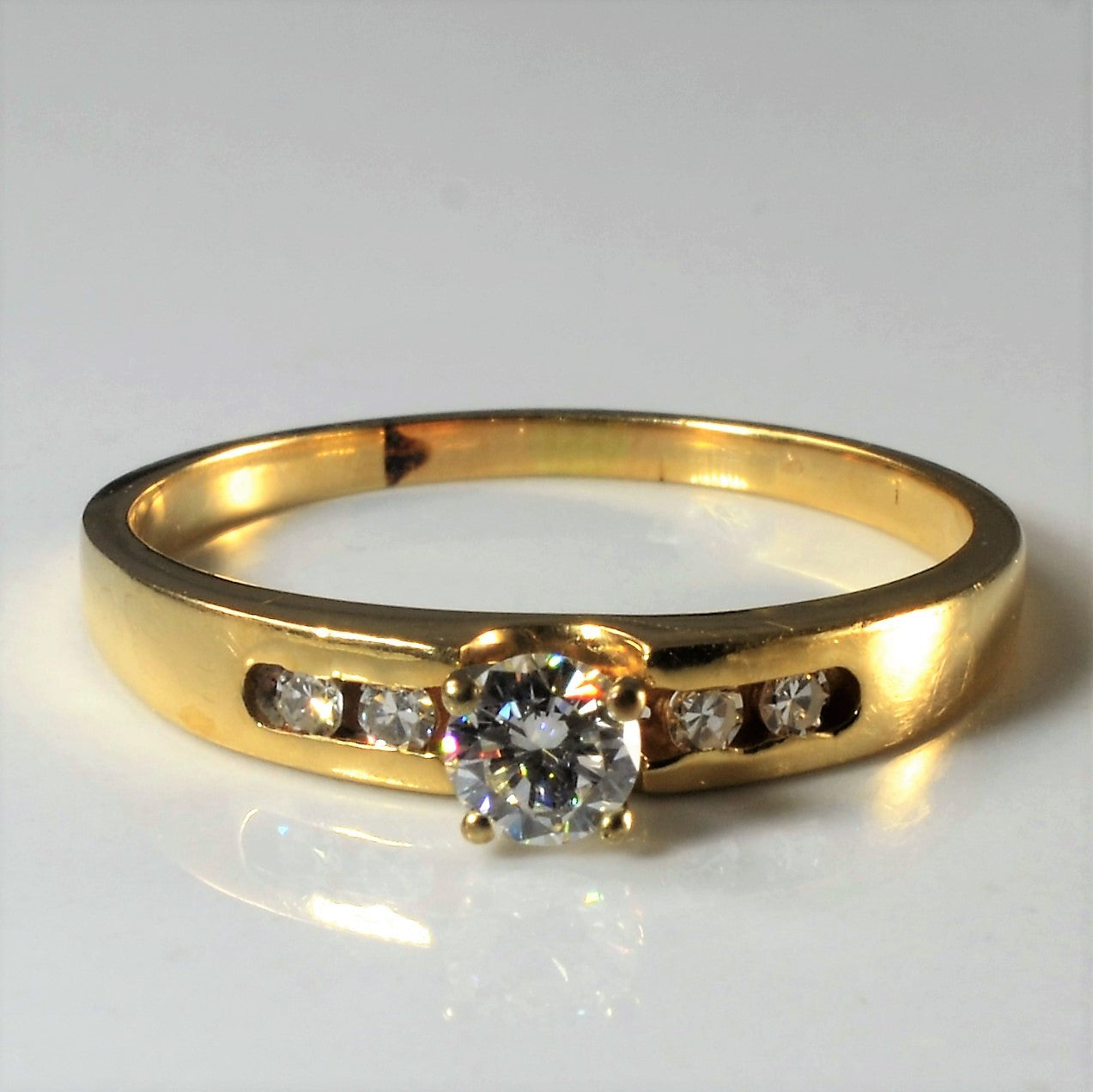 Five Stone Diamond Ring | 0.37ctw | SZ 9.5 |