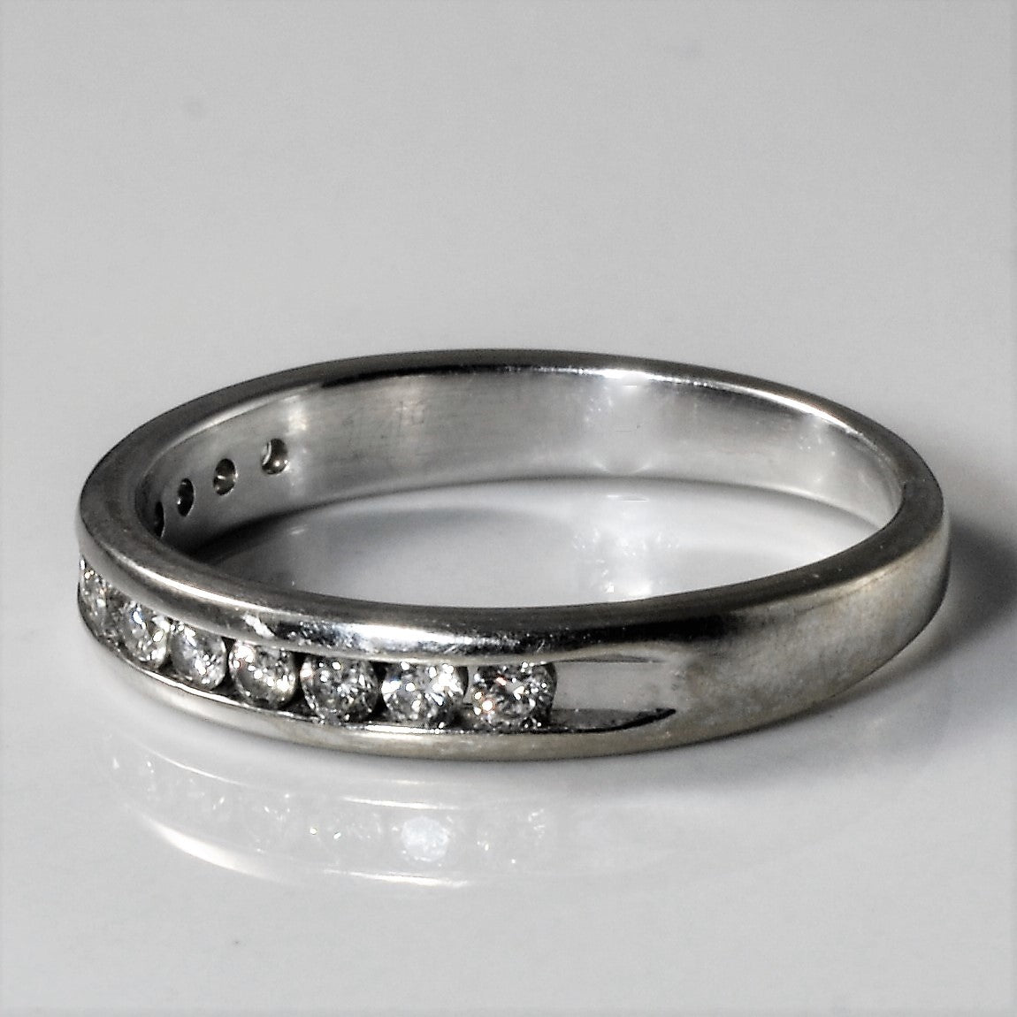 Channel Set Diamond Band | 0.23ctw | SZ 5.5 |