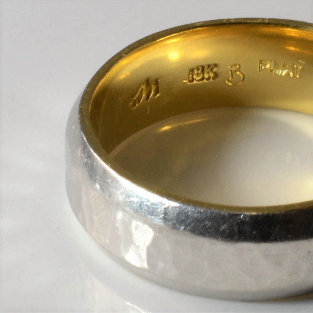 Brinkhaus' Mixed Metal Hammered Band | SZ 10 |