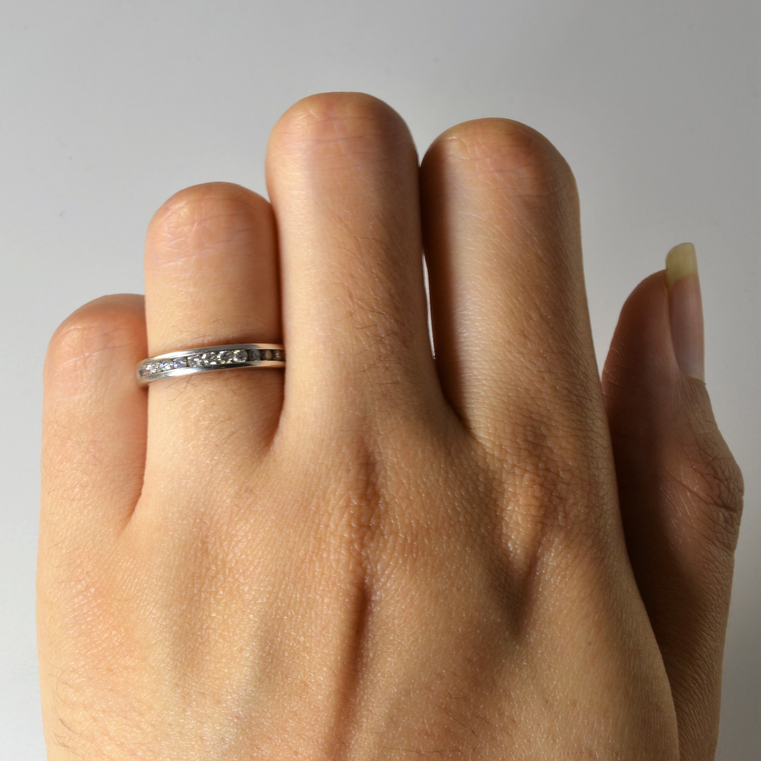 Channel Set Diamond Band | 0.23ctw | SZ 5.5 |