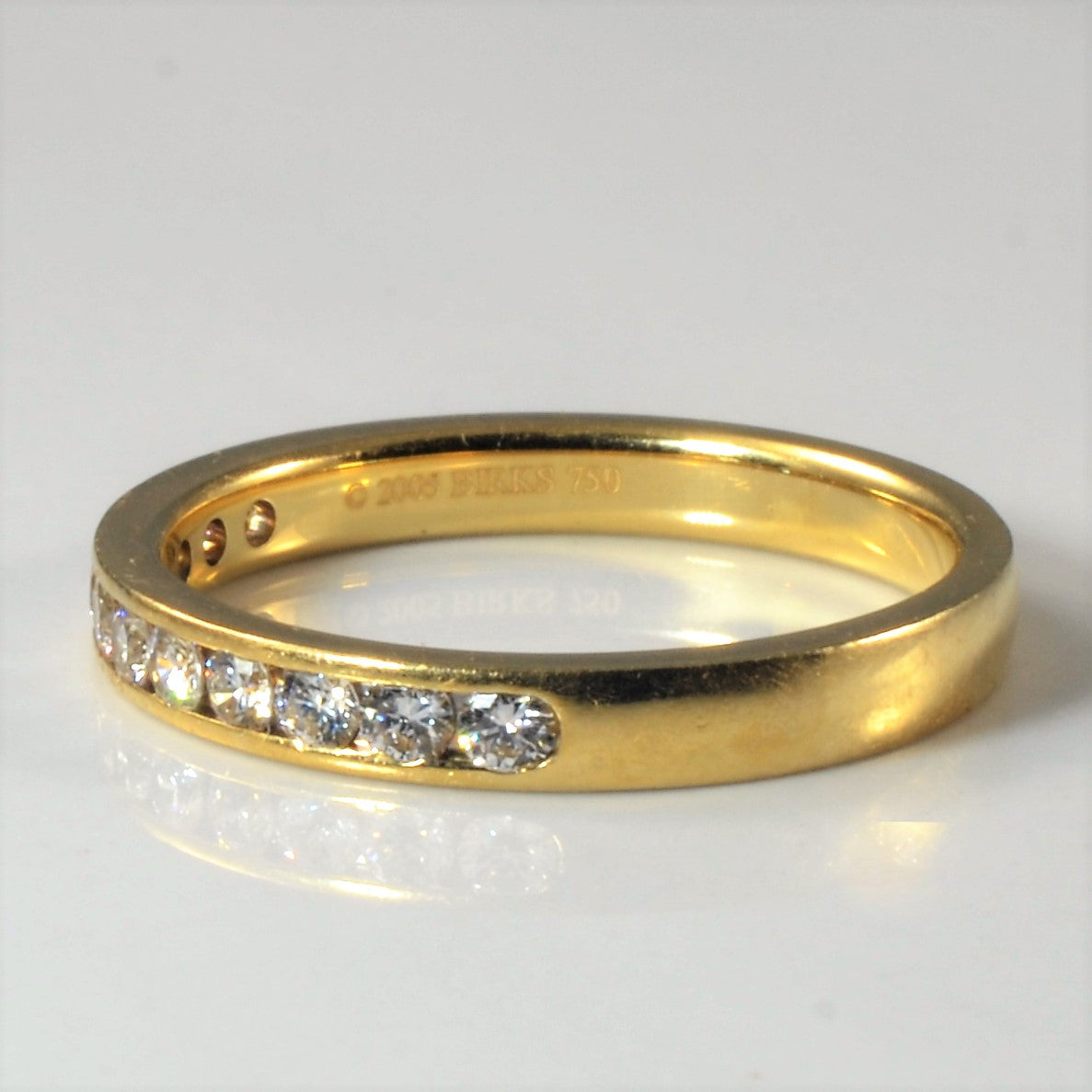 Birks' Diamond Semi Eternity Band | 0.33ctw | SZ 6.5 |