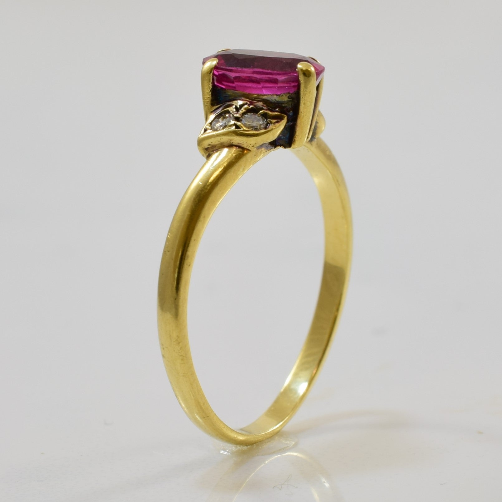 Bypass Ruby & Diamond Ring | 1.12ct, 0.04ctw | SZ 6 |