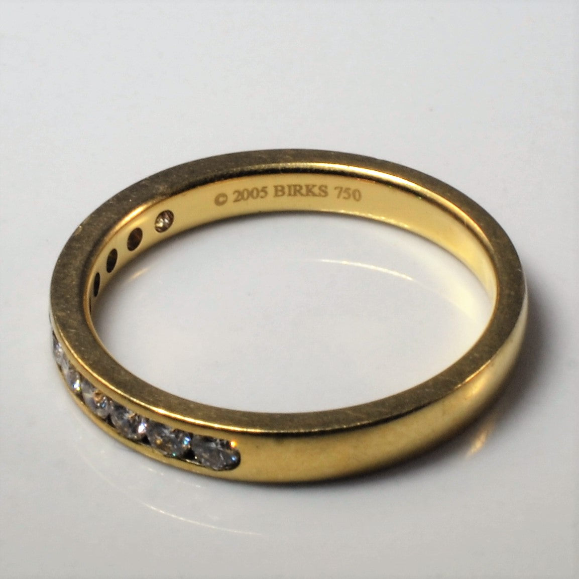 Birks' Diamond Semi Eternity Band | 0.33ctw | SZ 6.5 |