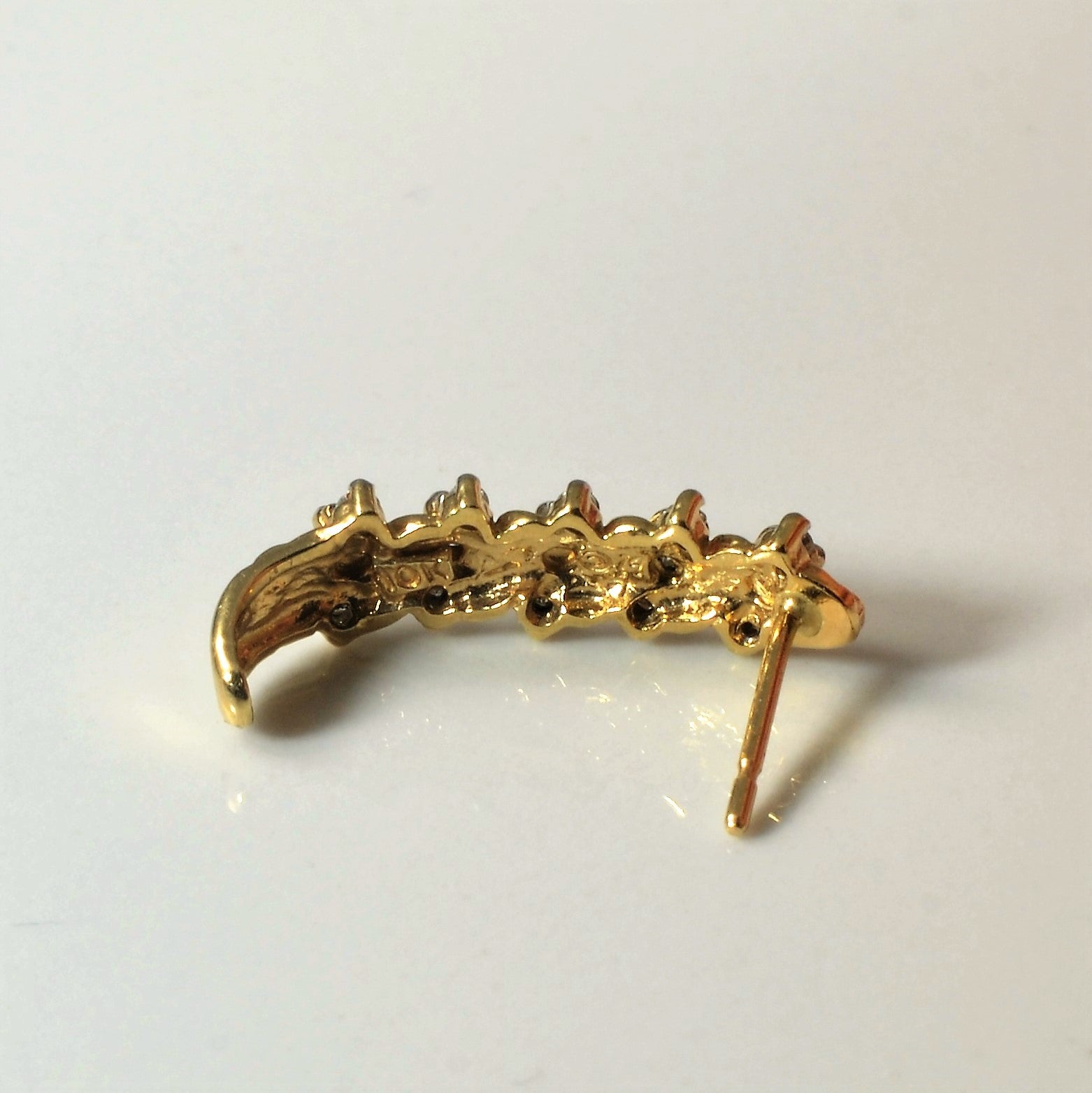 Diamond Drop Stud Earrings | 0.24ctw |