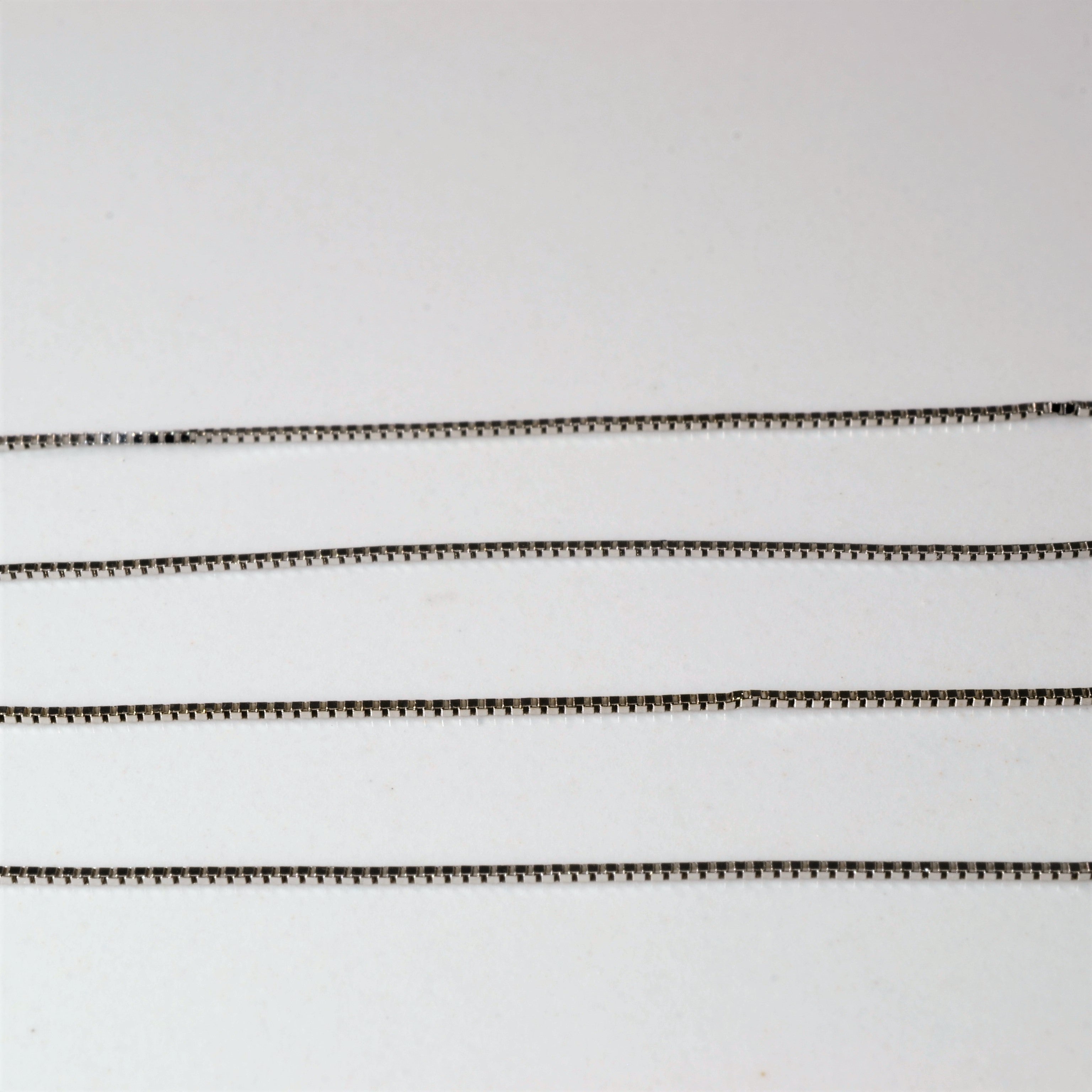 Channel Set Diamond Drop Necklace | 0.40ctw | 18" |