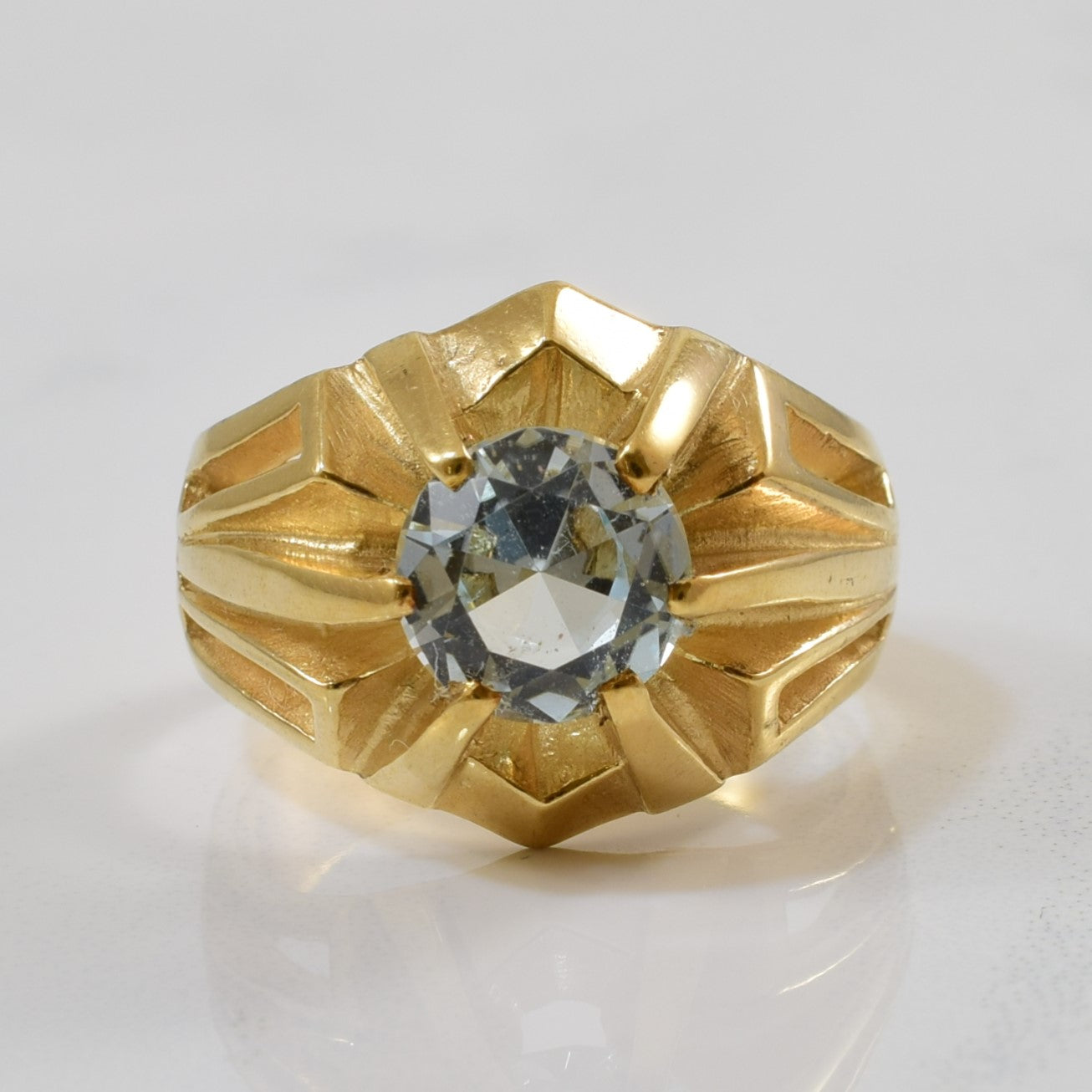 Brilliant Blue Topaz Ring | 2.00ct | SZ 6.75 |