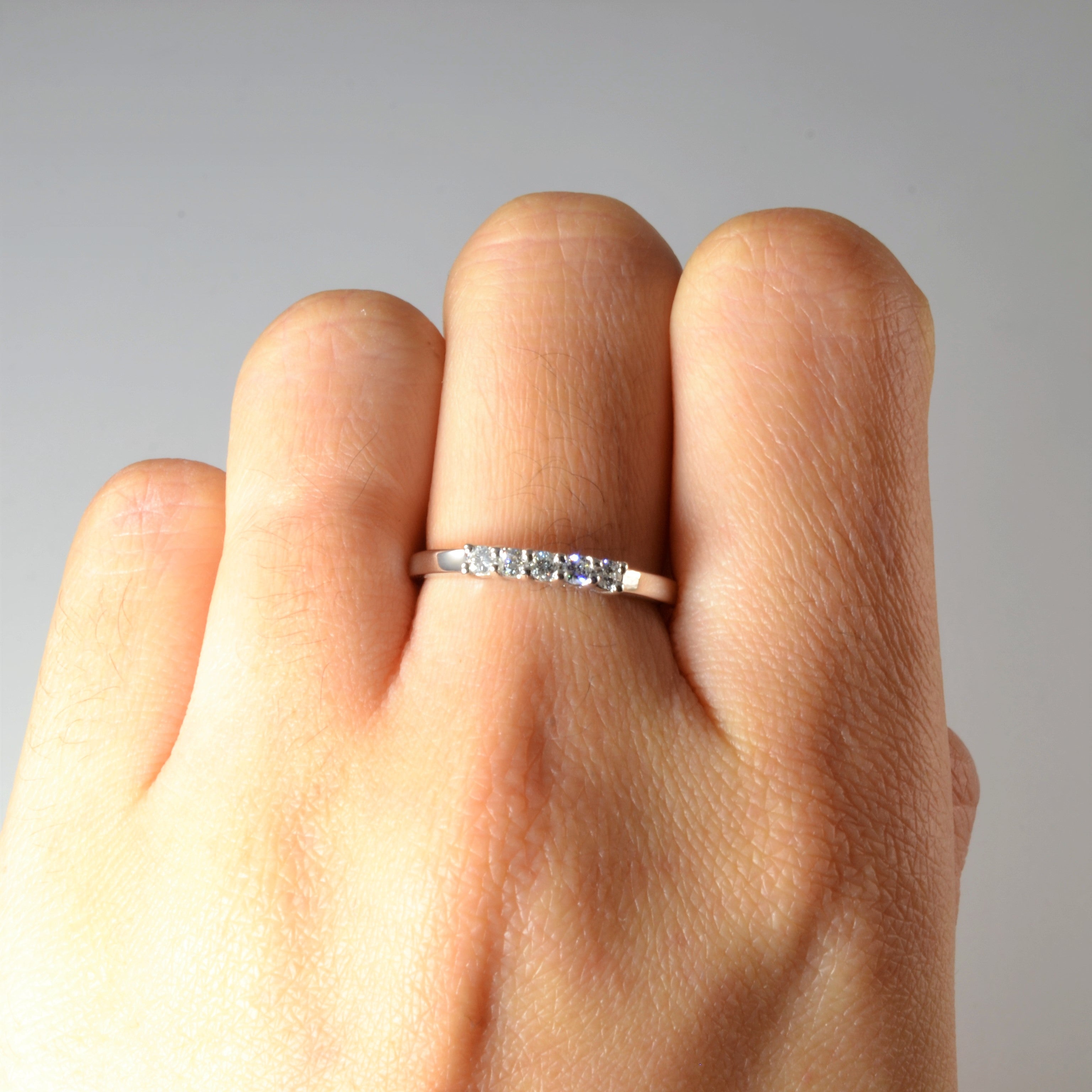 Five Stone Diamond Ring | 0.21ctw | SZ 6.5 |