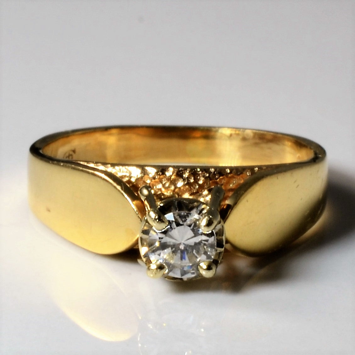 Solitaire Diamond Ring | 0.20ct | SZ 5 |