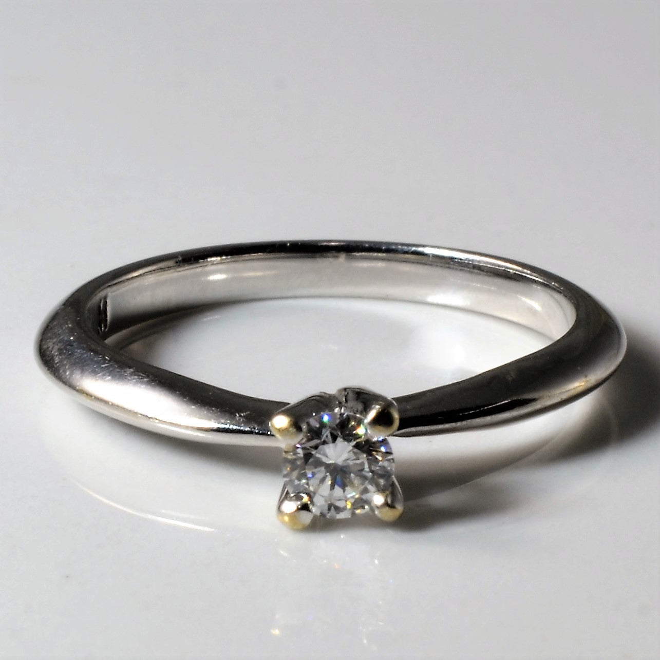 Solitaire Diamond Ring | 0.16ct | SZ 5.75 |
