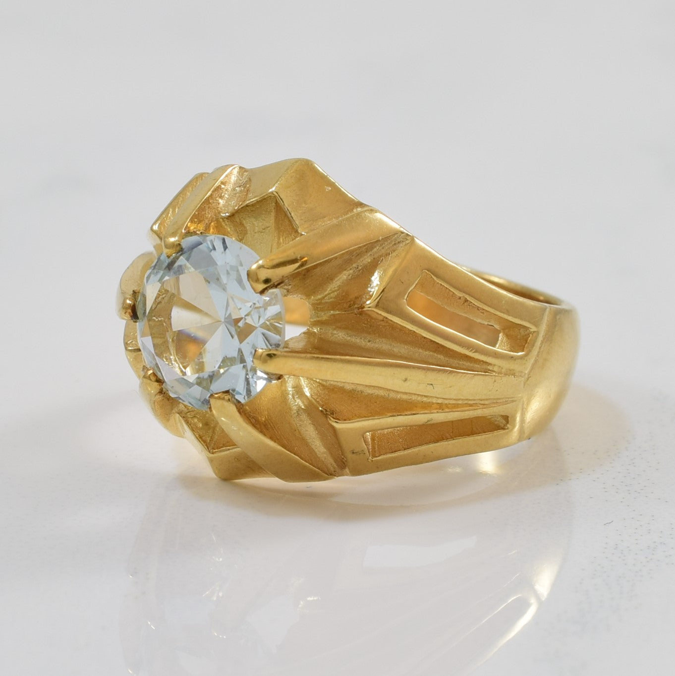 Brilliant Blue Topaz Ring | 2.00ct | SZ 6.75 |