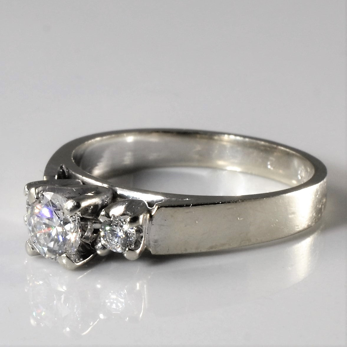 Three Stone Diamond Ring | 0.36ctw | SZ 5.75 |
