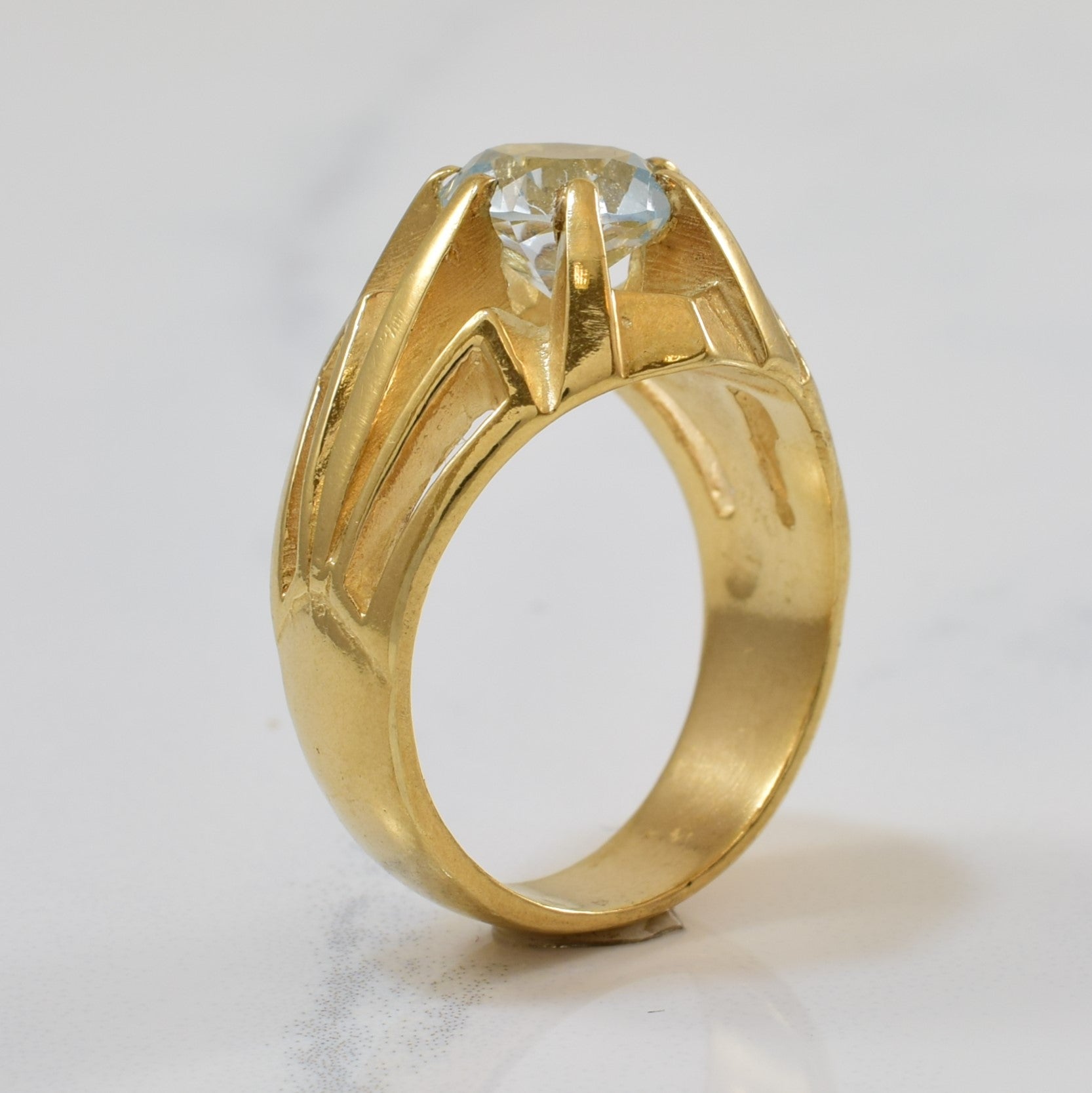 Brilliant Blue Topaz Ring | 2.00ct | SZ 6.75 |
