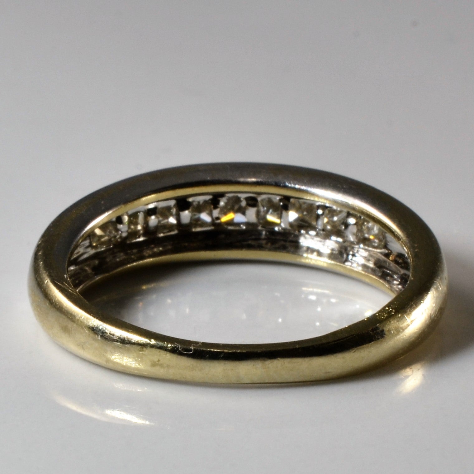 Princess Diamond Channel Band | 0.60ctw | SZ 7.5 |