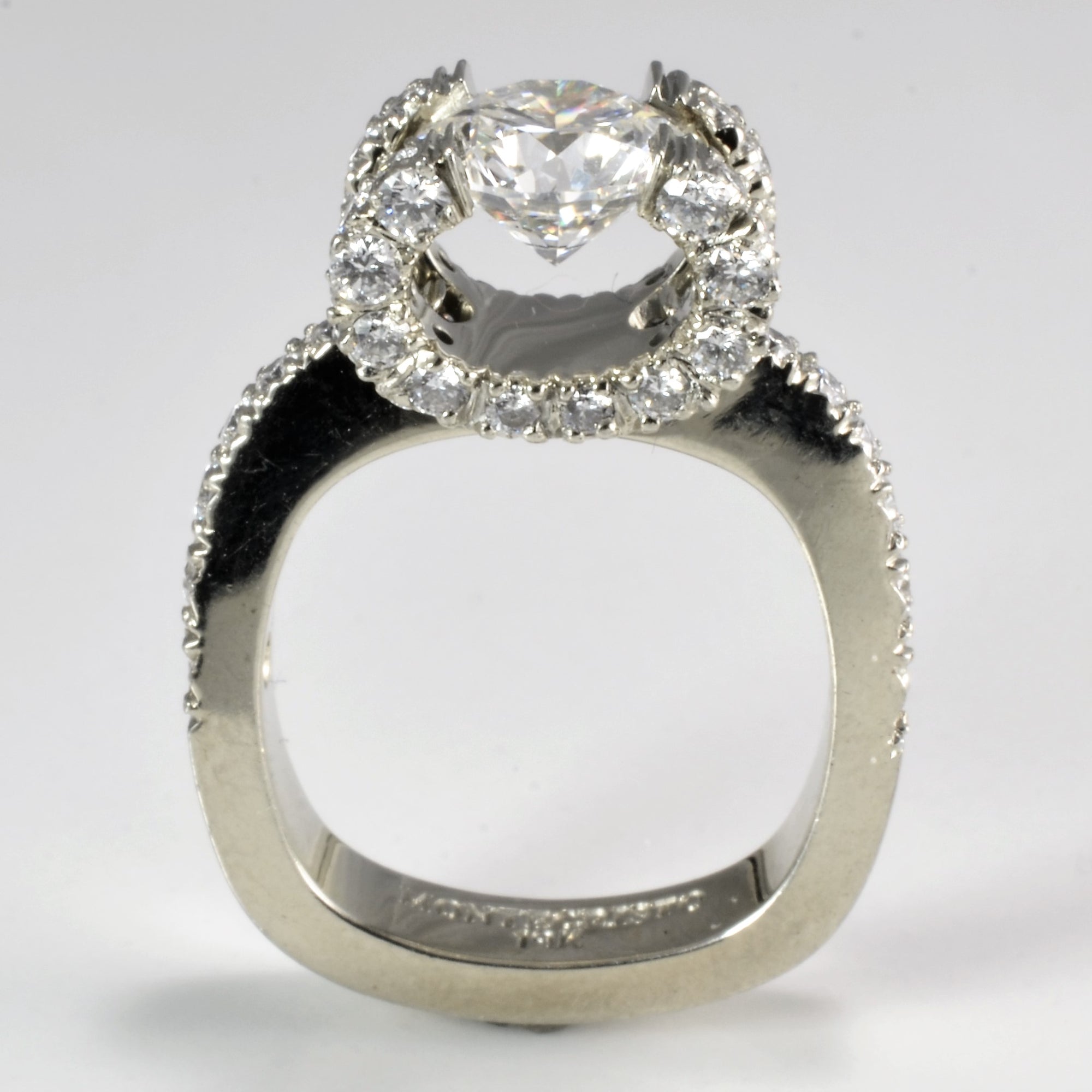 Monte Cristo' Diamond Engagement Ring | 1.67ctw | VS2, G/H | SZ 3 |