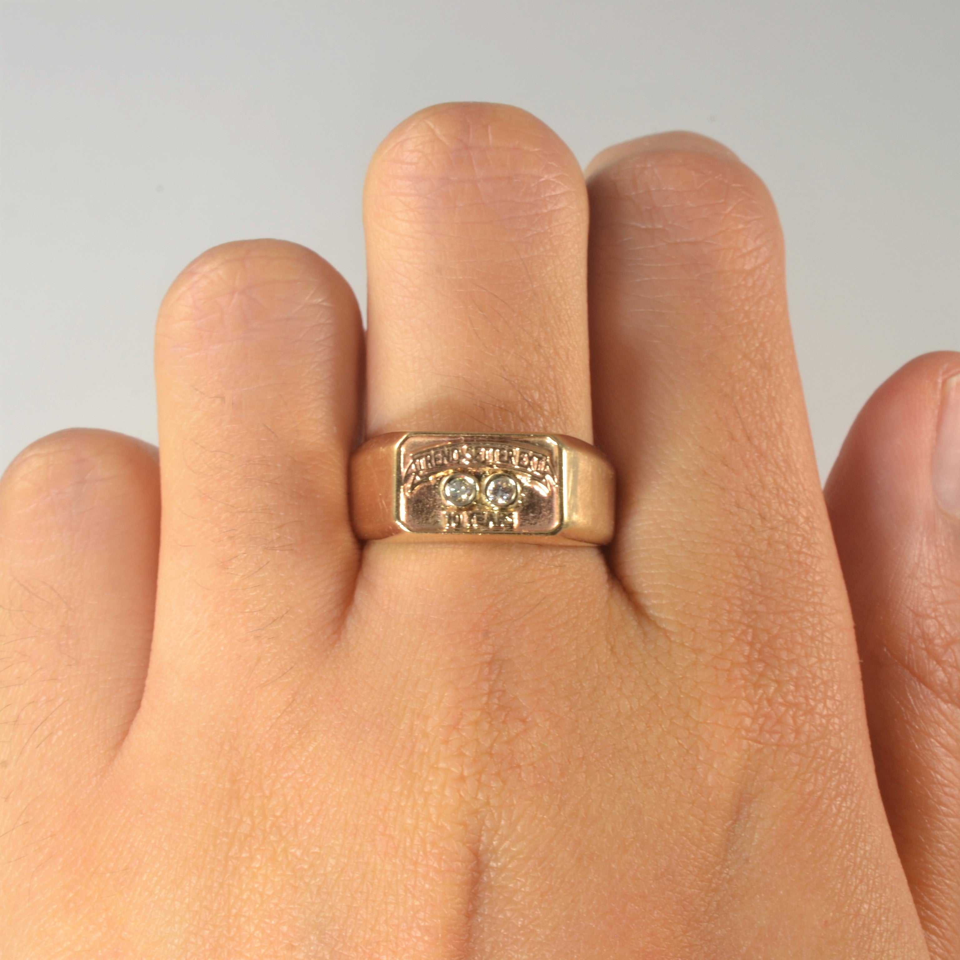 Trend Setter Diamond Ring | 0.10ctw | SZ 8.75 |