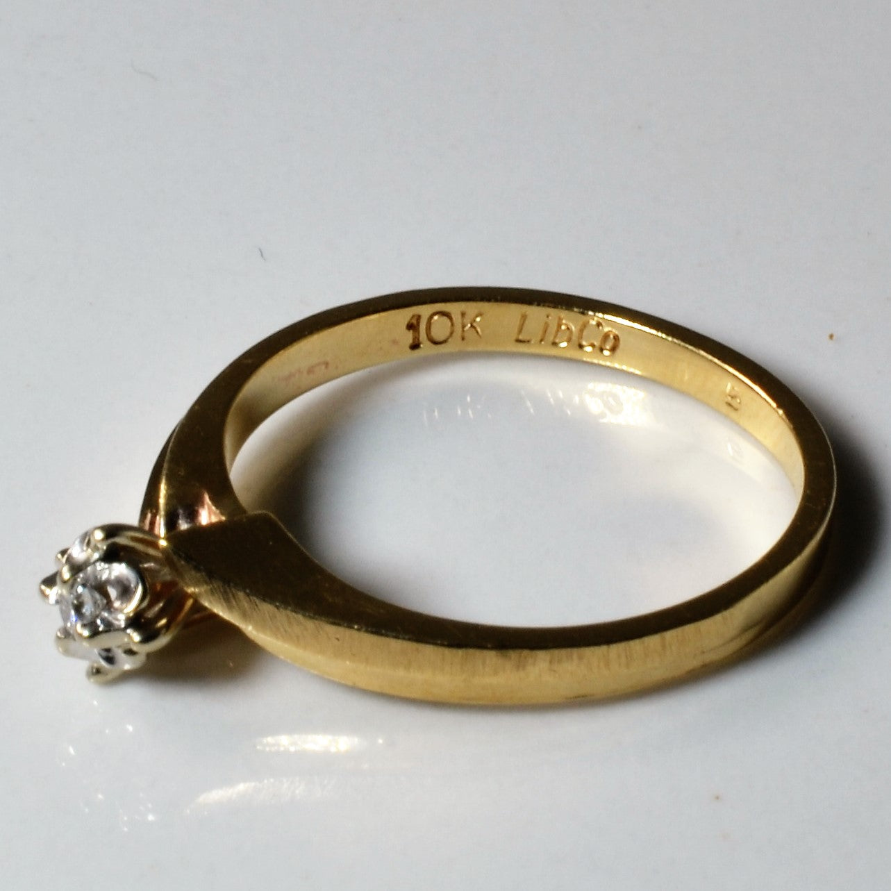 Bypass Diamond Promise Ring | 0.03ctw | 0.03ct | SZ 6 |