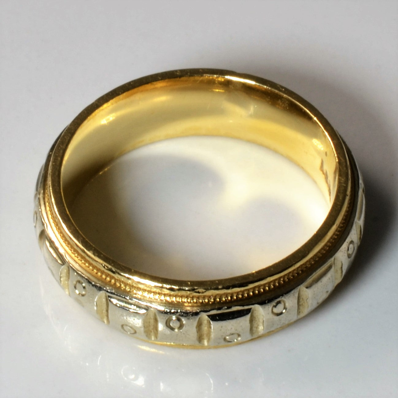 Milgrain Detailed Patterned Band | SZ 7 |